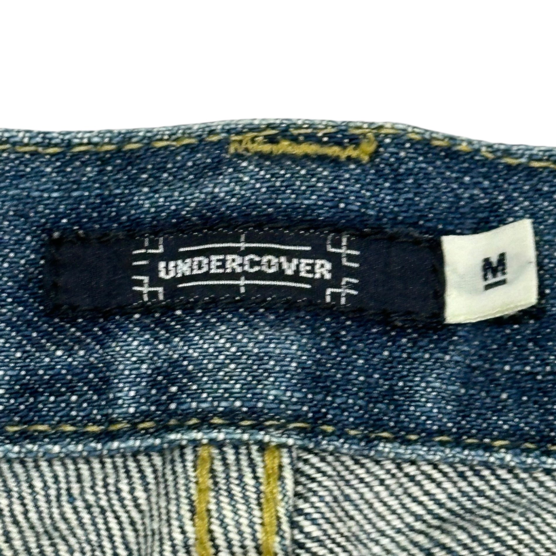 UNDERCOVER(アンダーカバー) 01AW DAVF Period Patchwork Denim Cargo Pants DAVF期 パッチワーク デニム カーゴ パンツ S313 M インディゴ