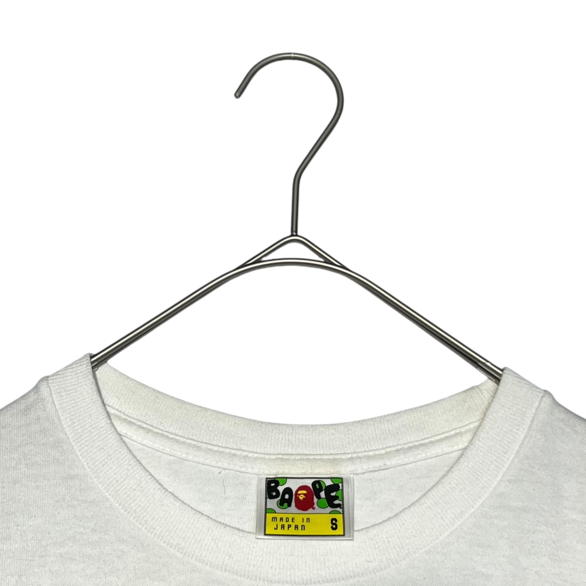 A BATHING APE(アベイシングエイプ) BUSY WORKS T-SHIRT ビジー ワークス Tシャツ S ホワイト