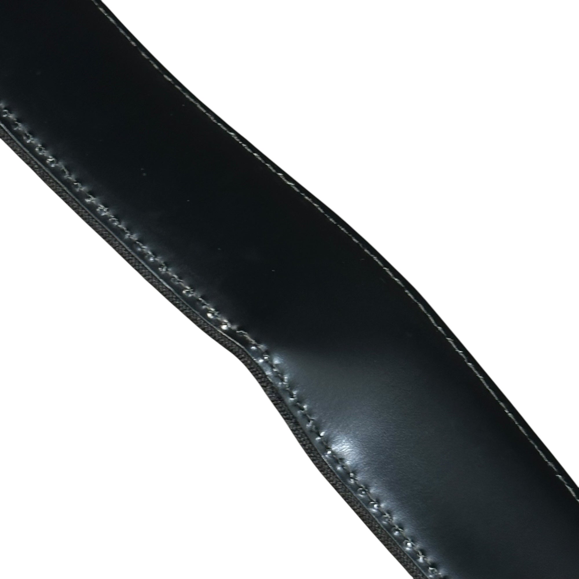 BVLGARI(ブルガリ) BVLGARI BVLGARI BELT - Logomania ブルガリ ブルガリ ベルト ロゴマニア 105/42 ブラック LOEAEA B.zero1