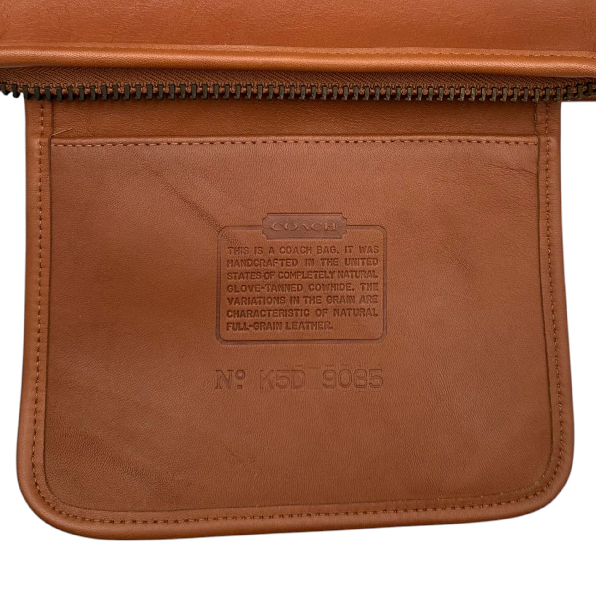 COACH(コーチ) OLD Bucket-style Leather Shoulder Bag バケツ型 レザー ショルダー バッグ 9085 ブラウン
