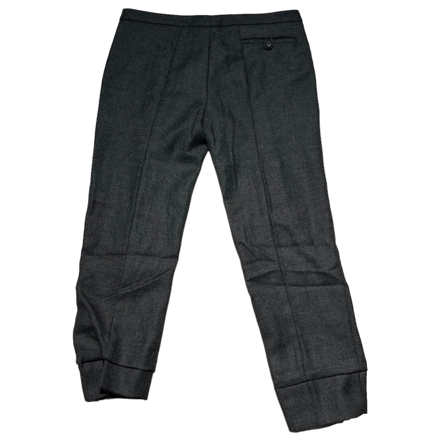 BALENCIAGA(バレンシアガ) センターラインウールクロップドパンツ 38(M程度) グレー