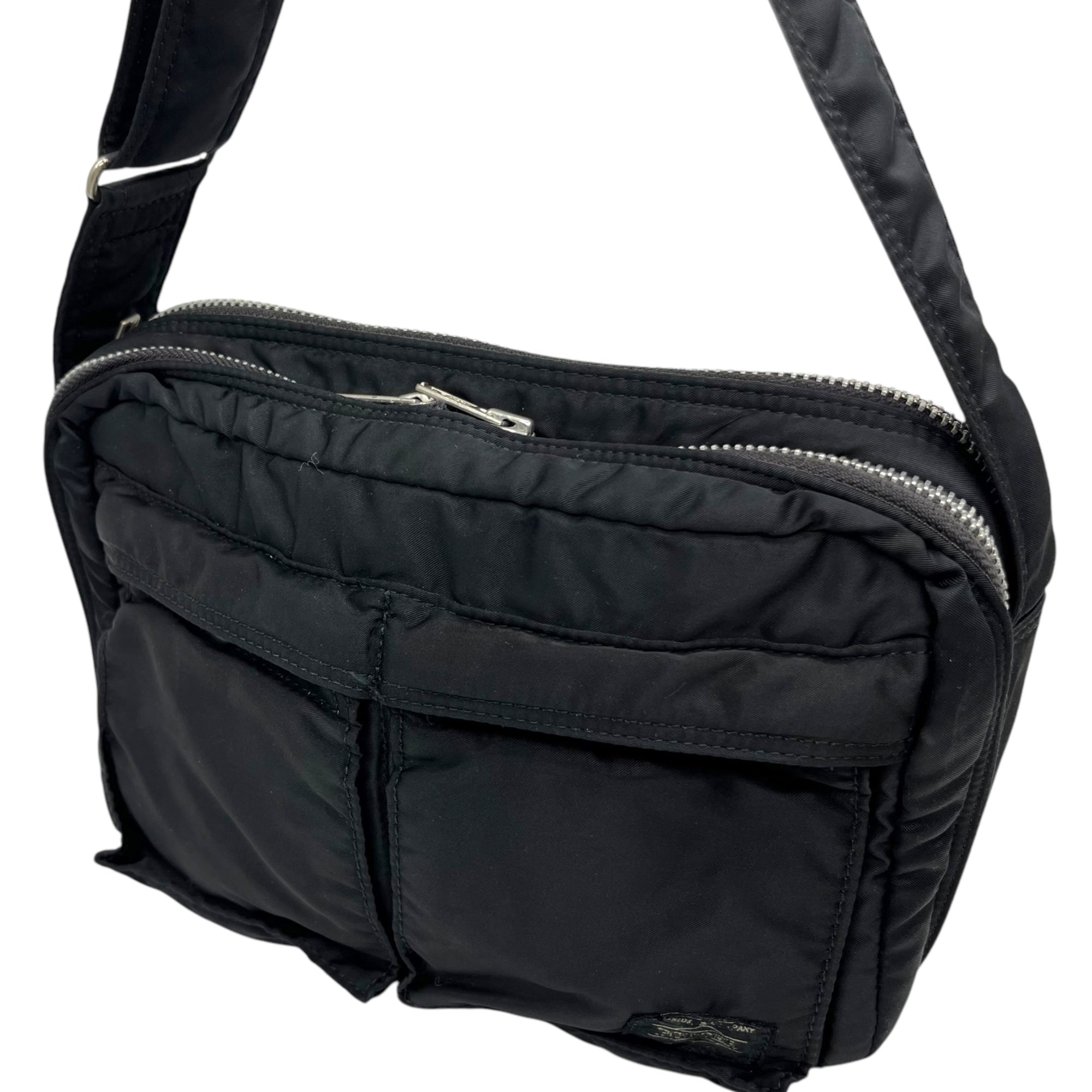 PORTER(ポーター) TANKER SHOULDER BAG(S) タンカー ショルダー バッグ 622-76963 ブラック 定番 人気モデル ナイロン サコッシュ