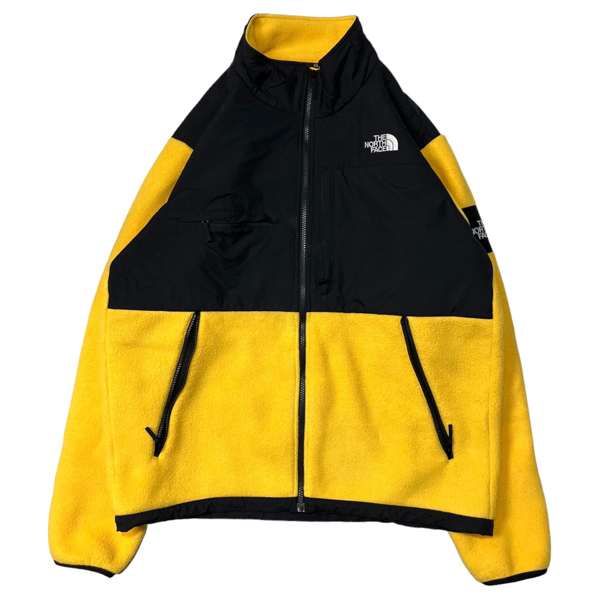 THE NORTH FACE(ノースフェイス) Denali Jacket デナリ ジャケット NA71951 XXL イエロー×ブラック フリース
