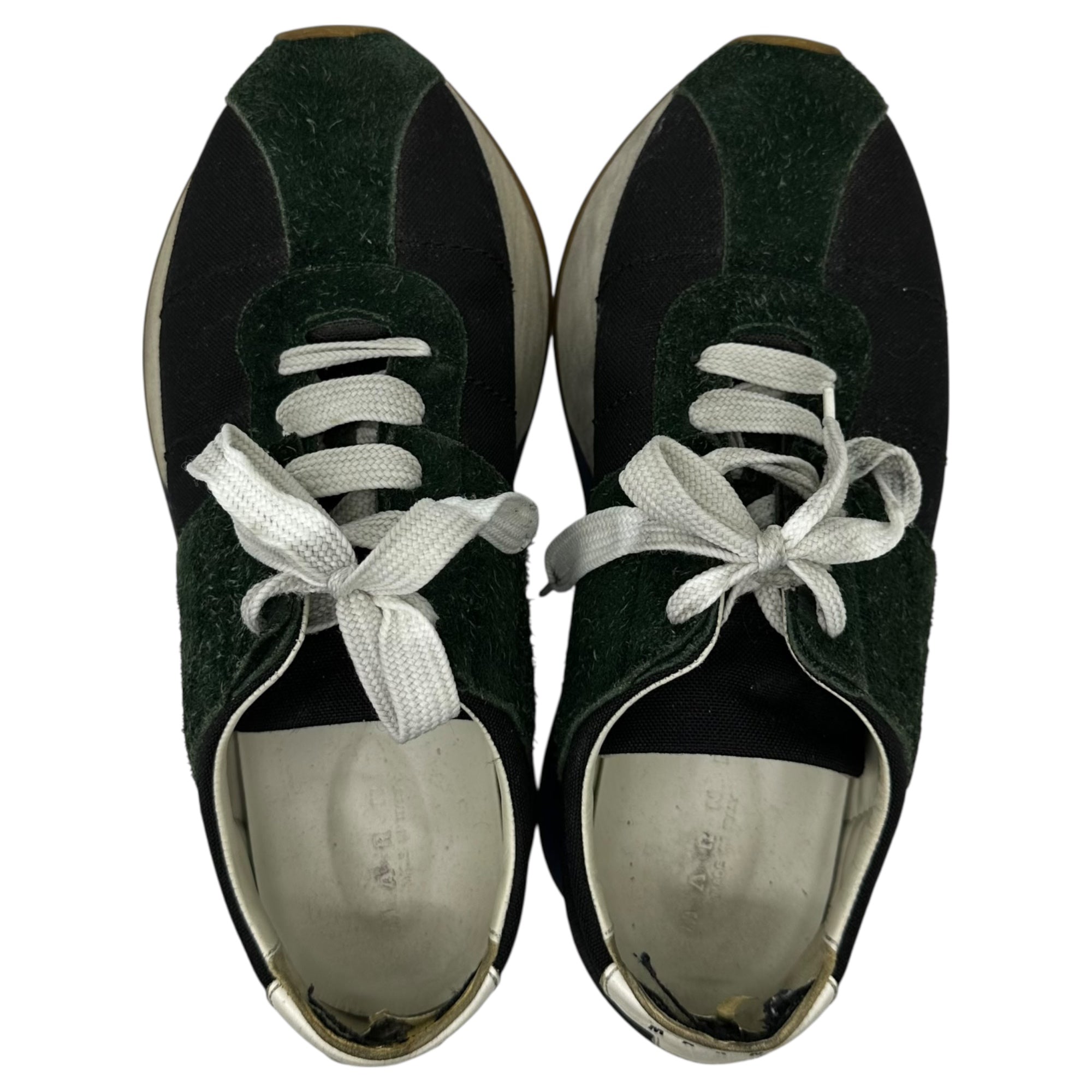 MARNI(マルニ) Bigfoot Sneakers ビッグフット スニーカー 43(27.0cm程度) ブラック×グリーン