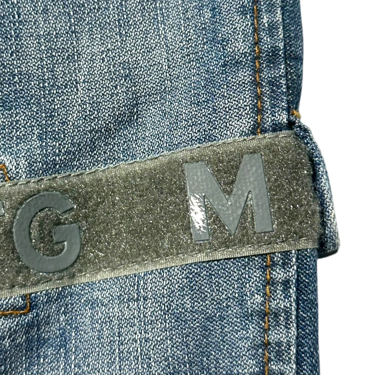 MARITHE FRANCOIS GIRBAUD(マリテフランソワジルボー) 90's~00's Shuttle Buggy Wide Denim Pants シャトル バギー ワイド デニム パンツ GM6101 33 ライトインディゴ ヴィンテージ B-BOY Y2K