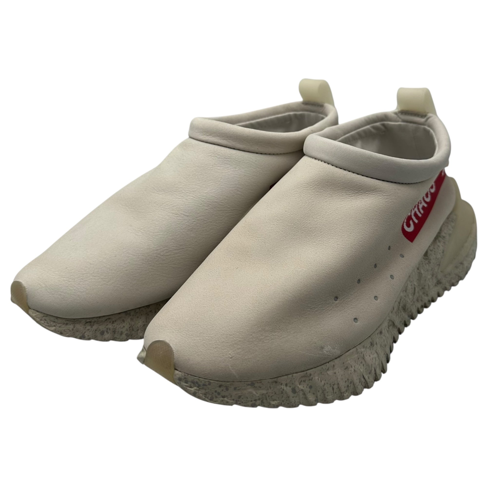 NIKE×UNDERCOVER(ナイキ×アンダーカバー) Moc Flow "Light Bone" モック フロー ライトボーン DV5593-001 26.5cm アイボリー×レッド スニーカー