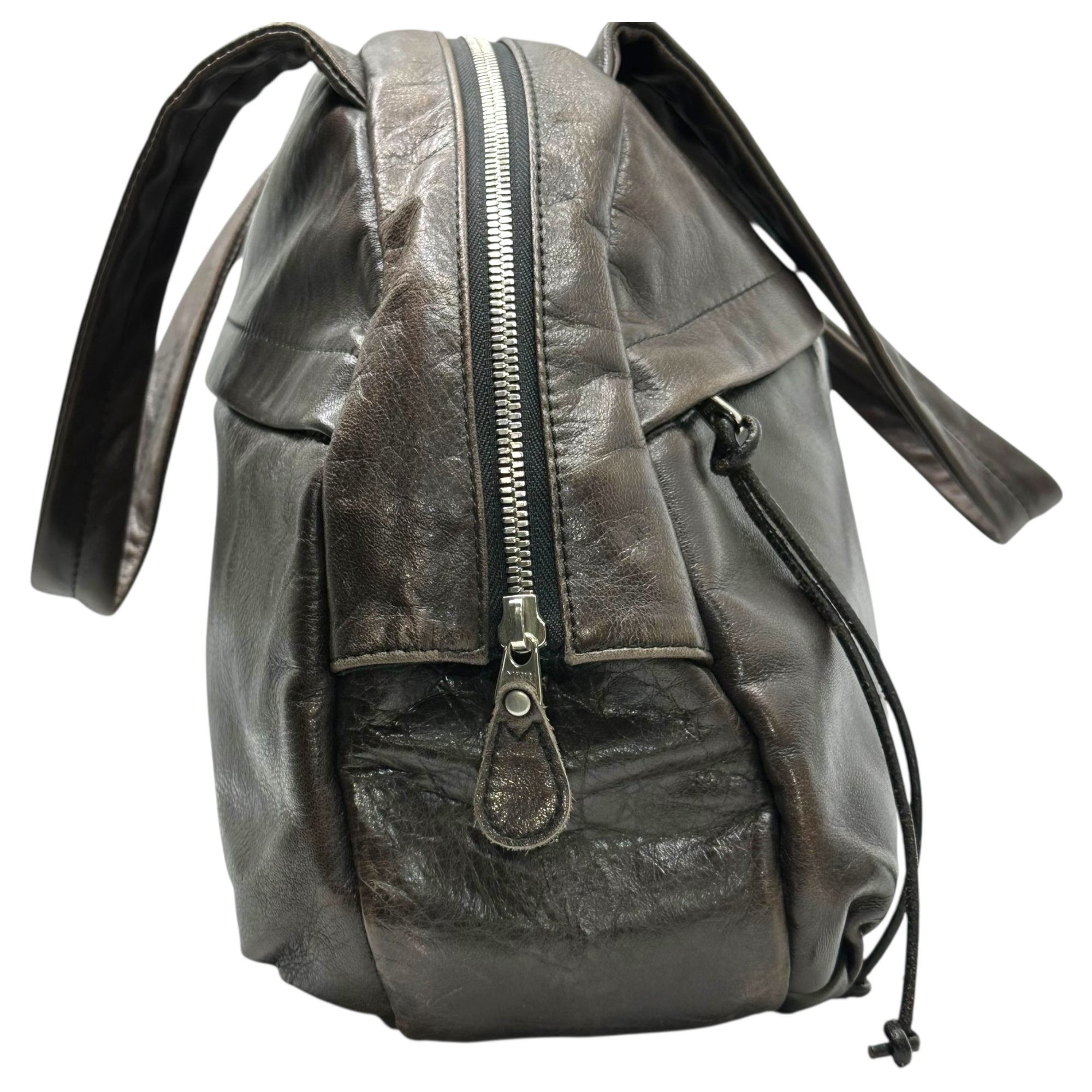 Y's(ワイズ) Horse leather one-shoulder bag ホース レザー ワン ショルダー バッグ YR-I02-765 ブラウン トート ハンド 馬革