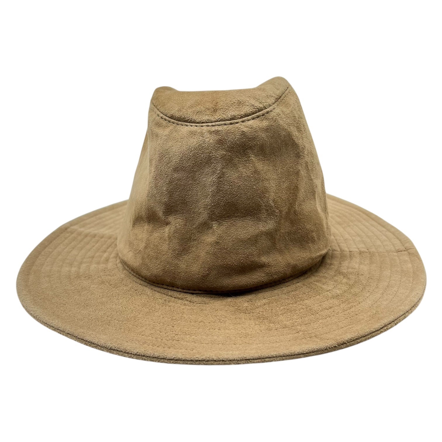 KIJIMATAKAYUKI(キジマタカユキ) OVERSIZE SUEDE HAT オーバーサイズ スウェード ハット ワイドブリム 2 ベージュ