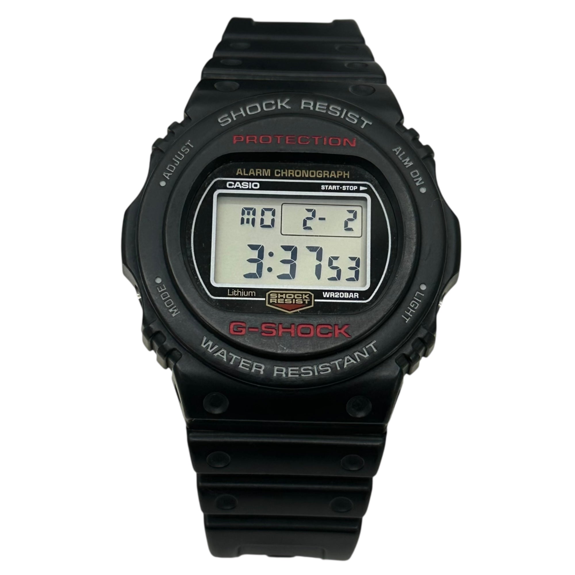 CASIO(カシオ) G-SHOCK ジーショック デジタル 腕時計 DW-5750E ブラック×レッド