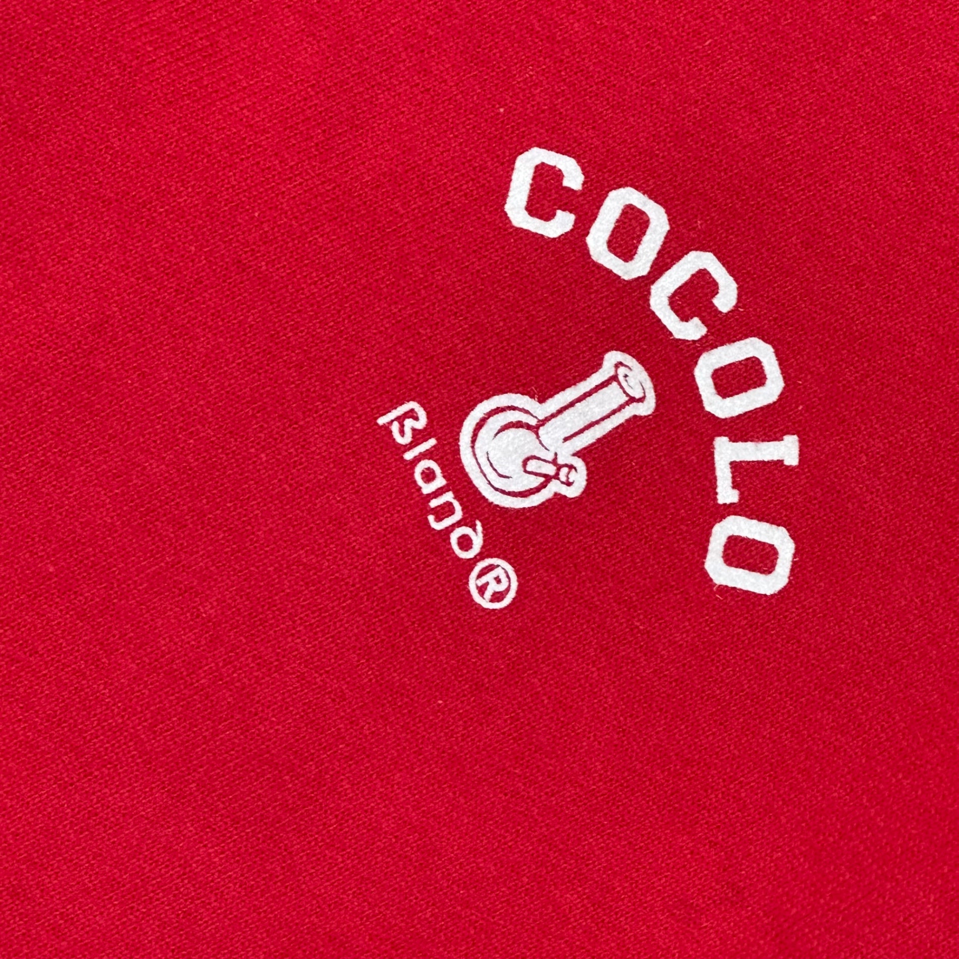 COCOLOBLAND(ココロブランド) Big Logo Print Pullover Hoodie ビッグ ロゴ プリント プルオーバー パーカー L レッド