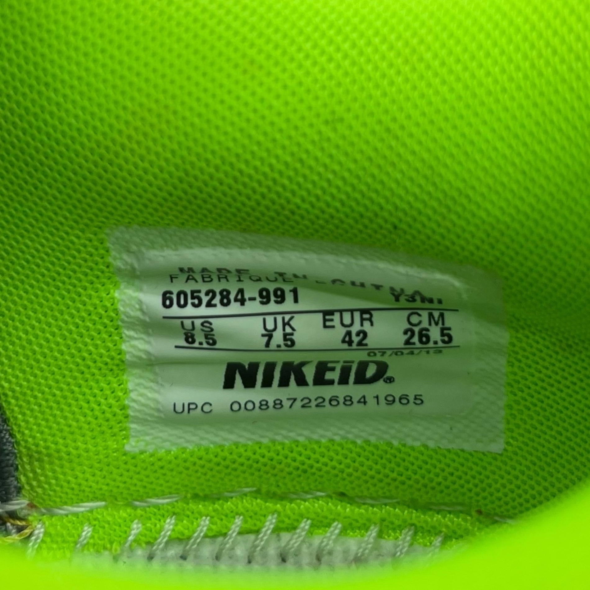 NIKE(ナイキ) NIKEiD DUNK LOW ダンクロー 605284-991 26.5cm マルチカラー ローカット スニーカー カラフル