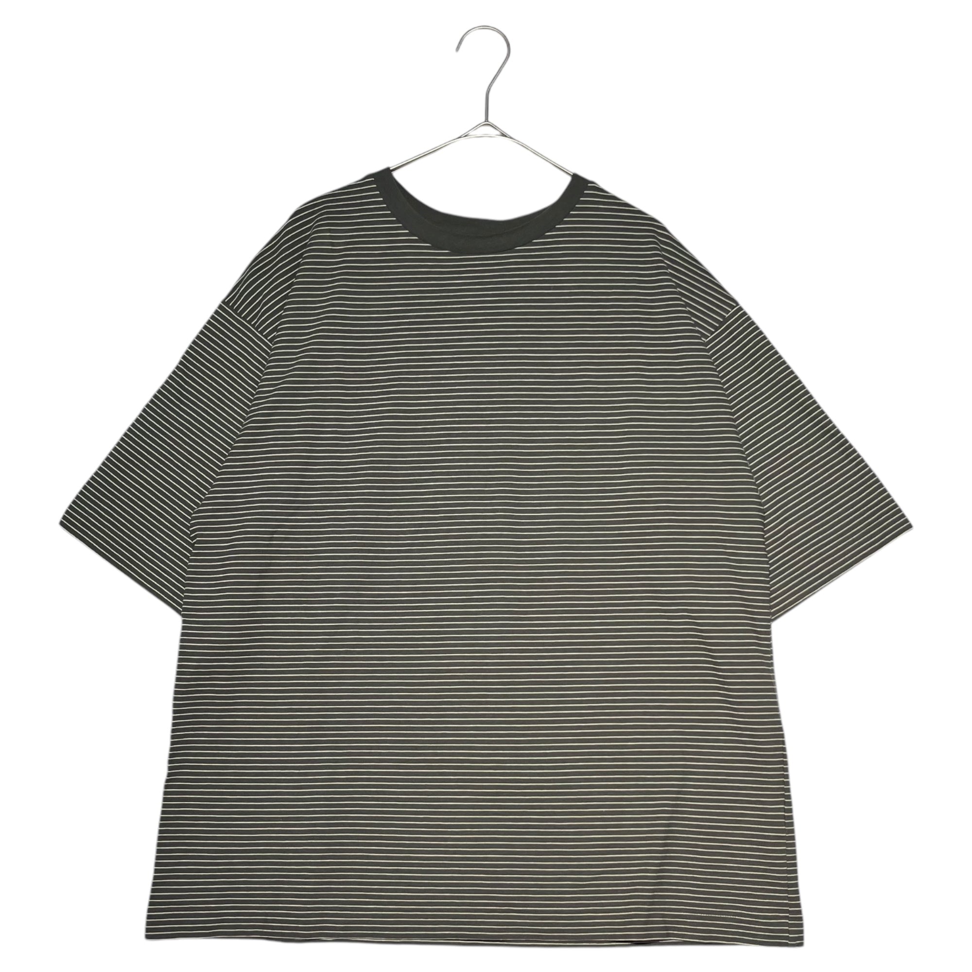 KAPTAIN SUNSHINE(キャプテンサンシャイン) Hard Twisted Border Jersey S/S Tee ハードツイスト ボーダー ジャージ 半袖 Tシャツ KS24SCS10 38 グレー カットソー