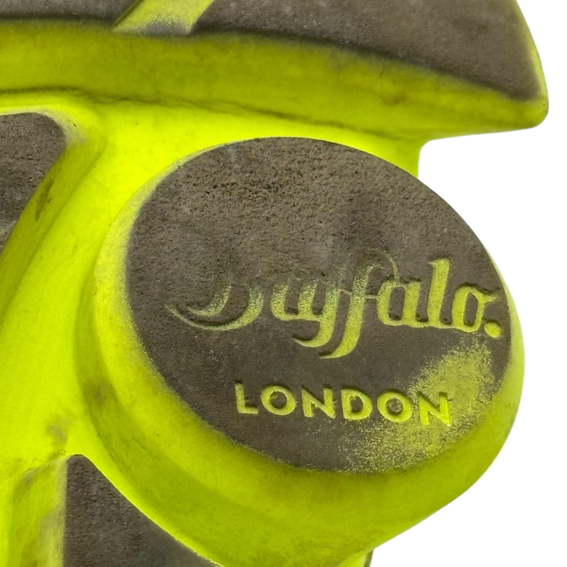 Buffalo LONDON×COMME des GARCONS JUNYA WATANABE(バッファローロンドン×コムデギャルソンジュンヤワタナベ) MTRCS LIGHT 厚底 スニーカー 38(24.5cm程度) イエロー