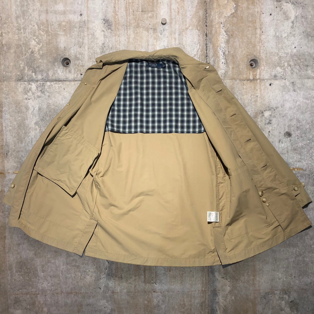 POLO RALPH LAUREN(ポロラルフローレン) ステンカラーコート JR-RL-GW-0161 S ベージュ