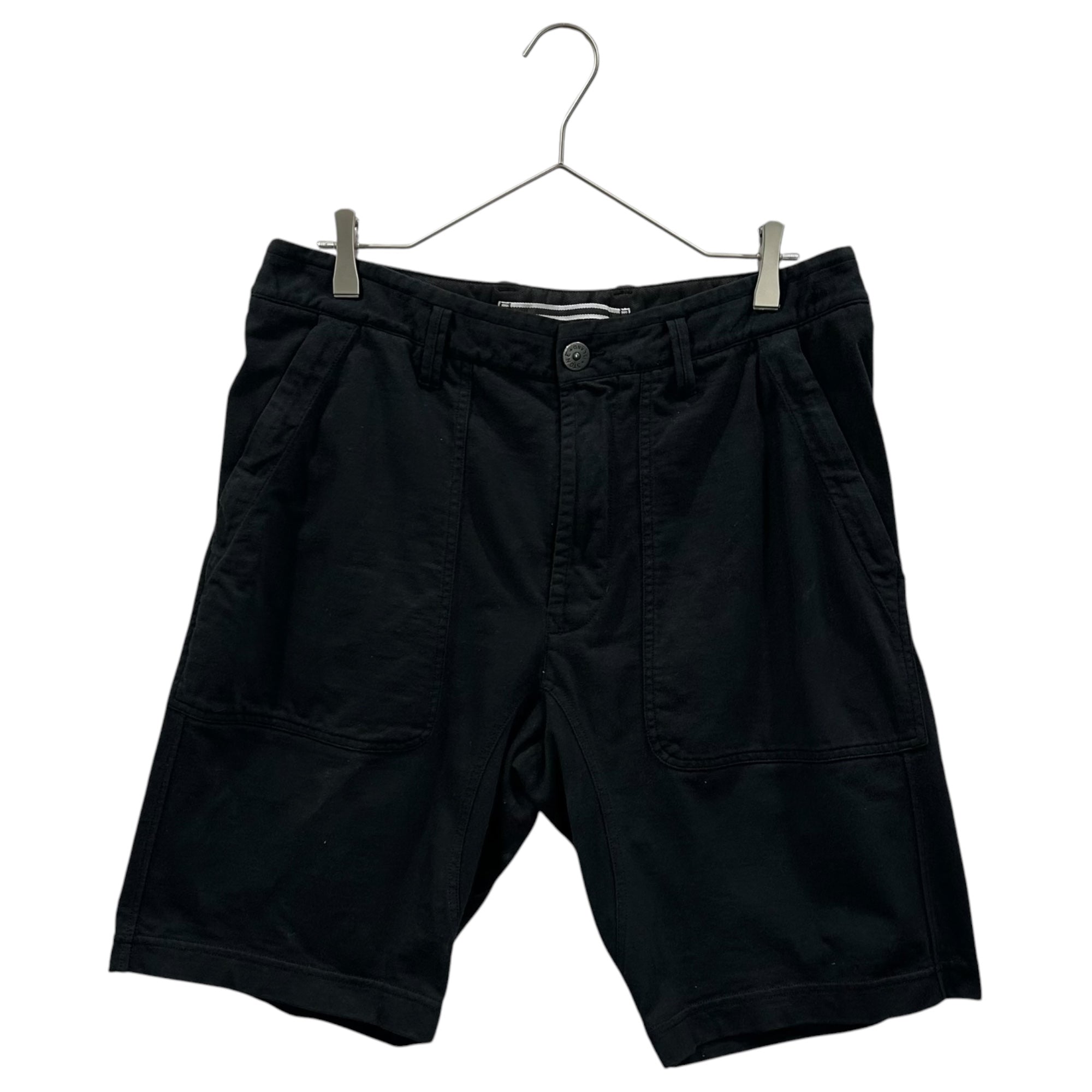 STONE ISLAND(ストーンアイランド) 19SS Sweat Half Pants スウェット ハーフ パンツ 7015L0150 W32 ブラック