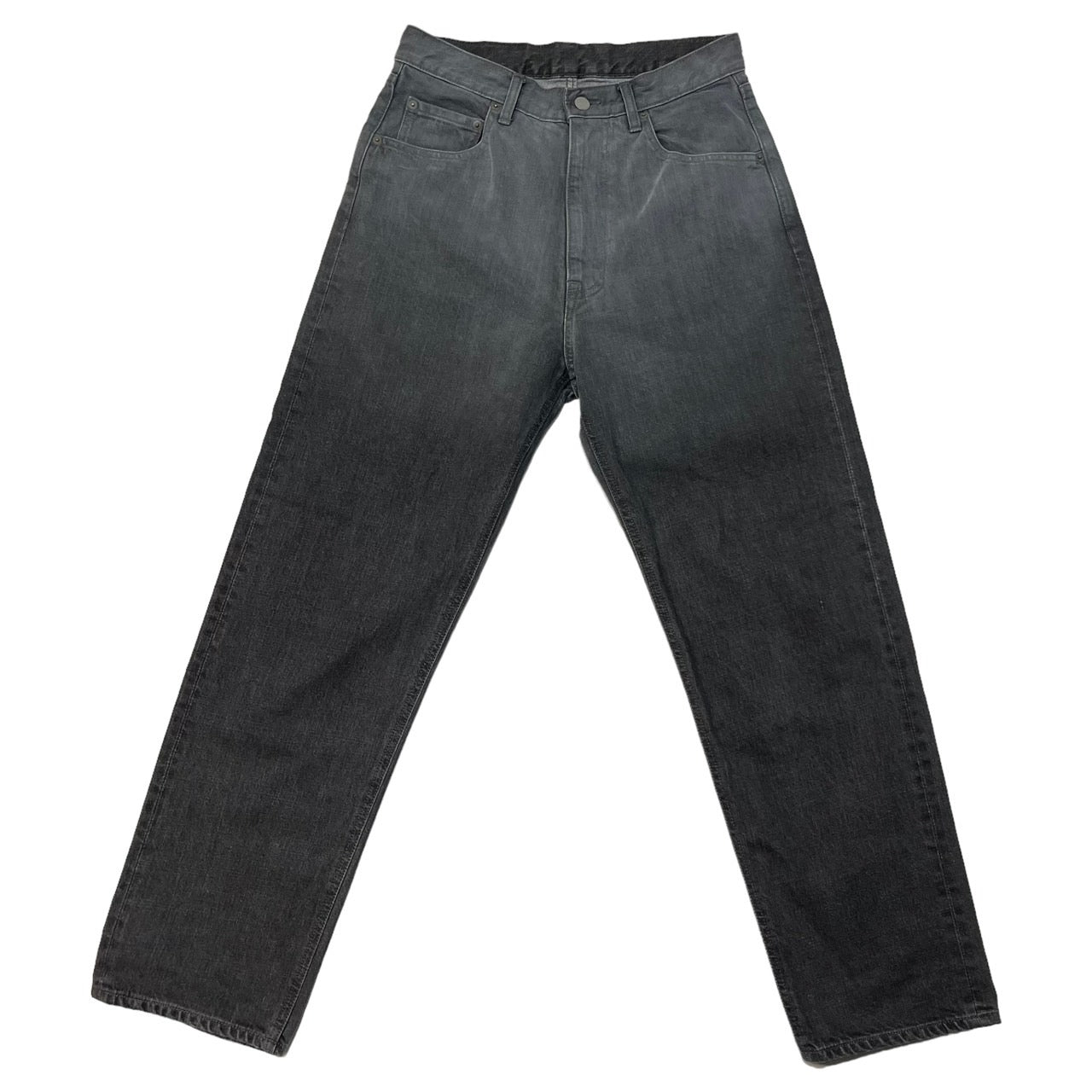 YOKE(ヨーク) Laser Processed 5P Straight Denim Pants/デニムパンツ/ジーンズ/グラデーション YK23SS0468P-B SIZE 2(M) グレー