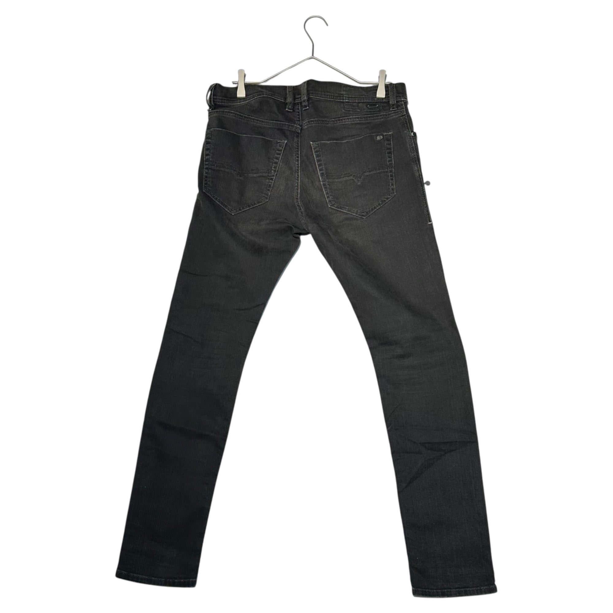 DIESEL(ディーゼル) TEPPHAR Stretch Skinny Denim Pants ストレッチ スキニー デニム パンツ W29 L30 ブラック