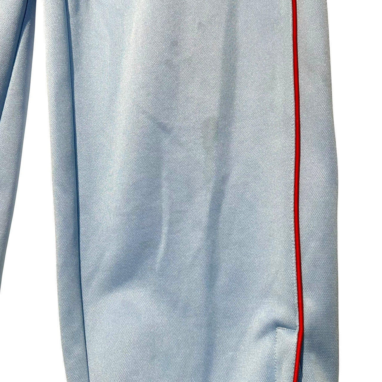 SUPREME(シュプリーム) 24SS Tricot Track Pant トリコ トラック パンツ L スカイブルー×レッド ロゴ ジャージ
