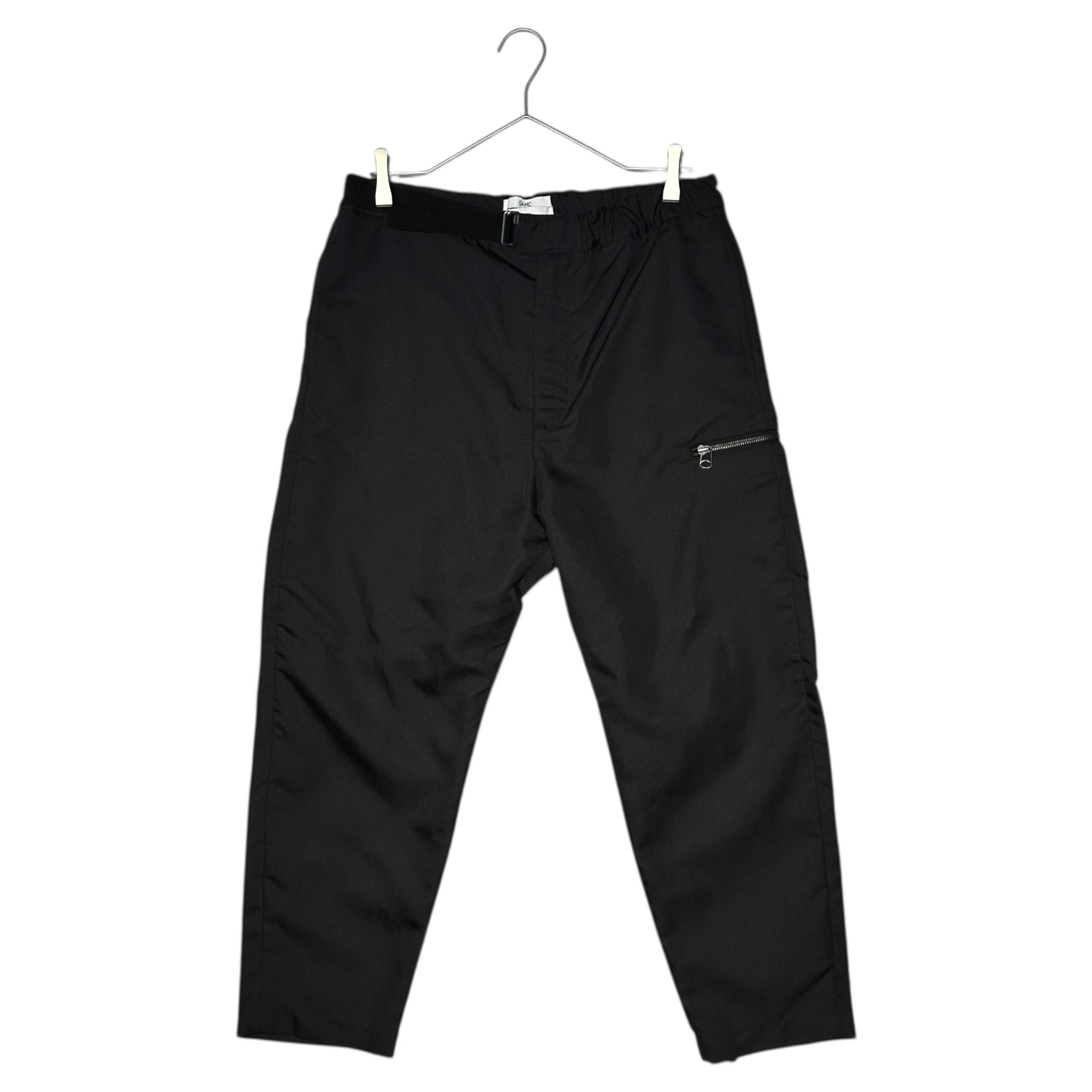 OAMC(オーエーエムシー) Side Zip Pocket Easy Tapered Pants サイドジップ ポケット イージー テーパード パンツ OAMN30333 S ブラック