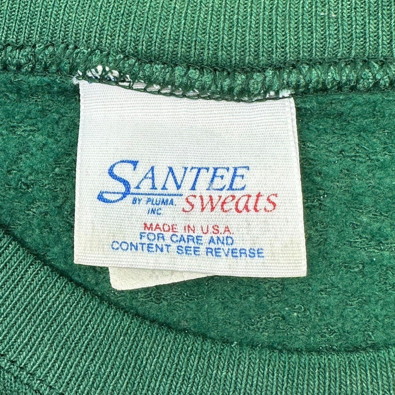 SANTEE(サンティ) 90's USA made ”weety” USA トゥイティー ヴィンテージ スウェット XL グリーン 90年代 TM& ©1993