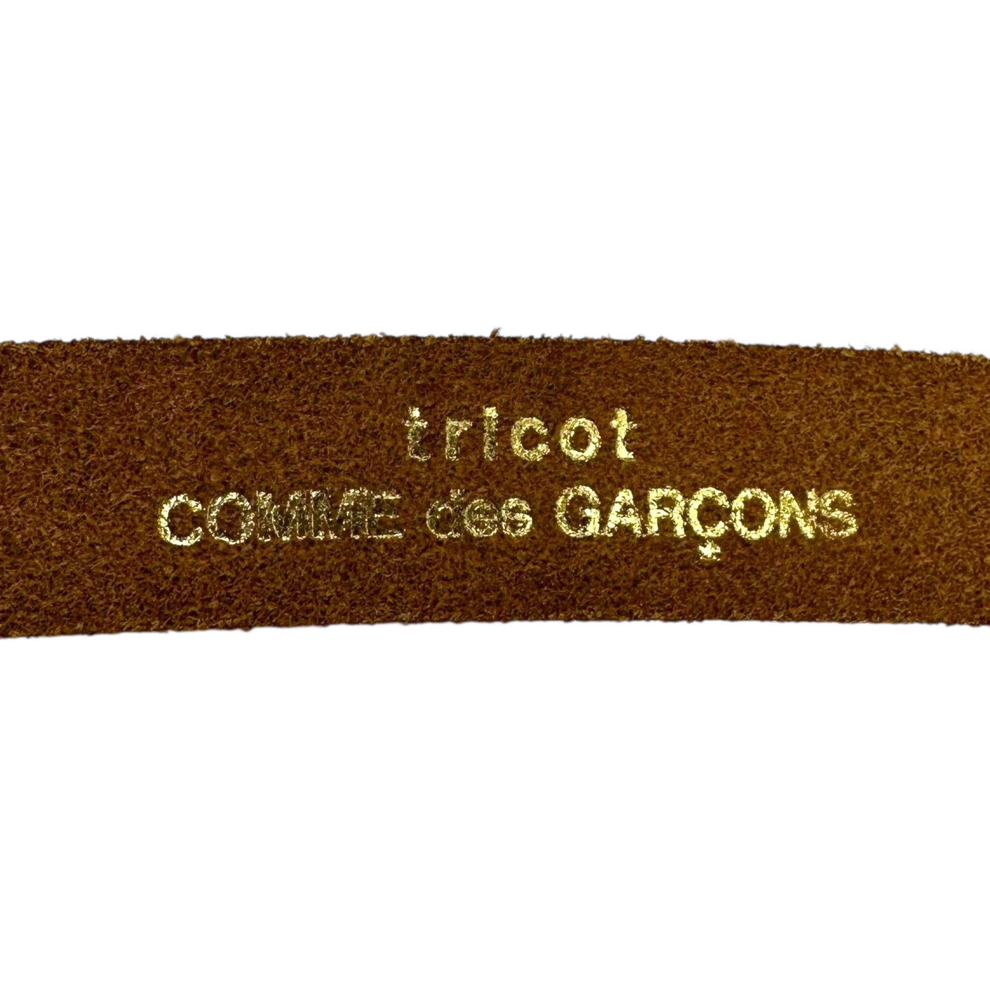 tricot COMME des GARCONS(トリココムデギャルソン) Orange Narrow Leather Belt オレンジ ナロー レザー ベルト オレンジ