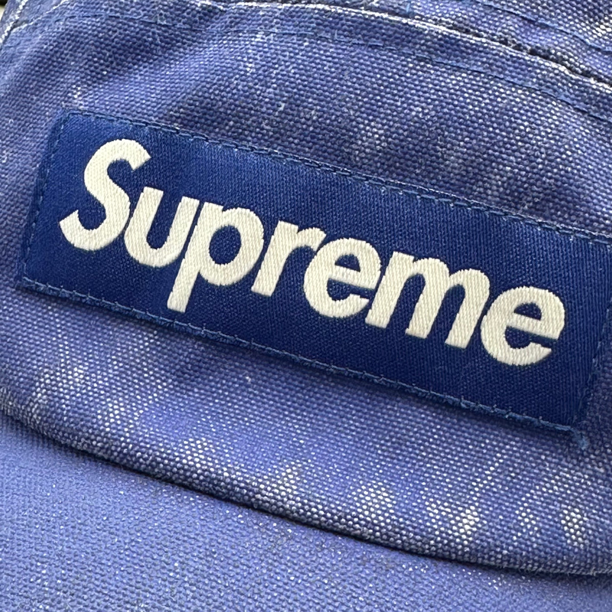 SUPREME(シュプリーム) 2022SS Coated Cordura Camp Cap コーテッド コーデュラ キャンプ キャップ ブルー