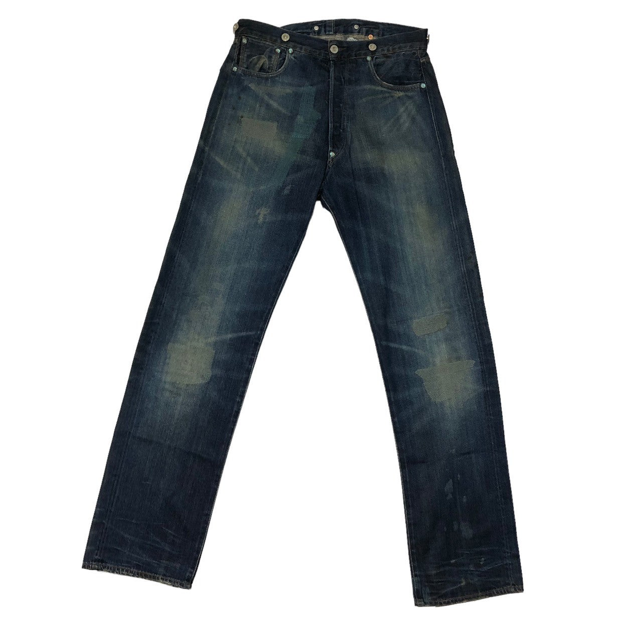 LEVI'S VINTAGE CLOTHING(リーバイスビンテージクロージング) 1901s 501XX INDIGO IMMORTAL デニム パンツ W32 インディゴ 世界1010本限定 シリアルナンバー入り 1901年モデル