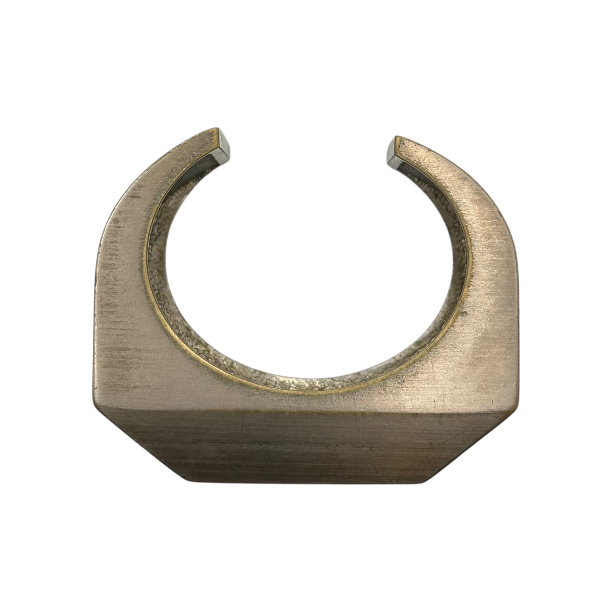 【実店舗限定】Rick Owens(リックオウエンス) PEERFORMA BRACELET ピアフォーマ ブレスレット RJ0000001 MET シルバー 真鍮