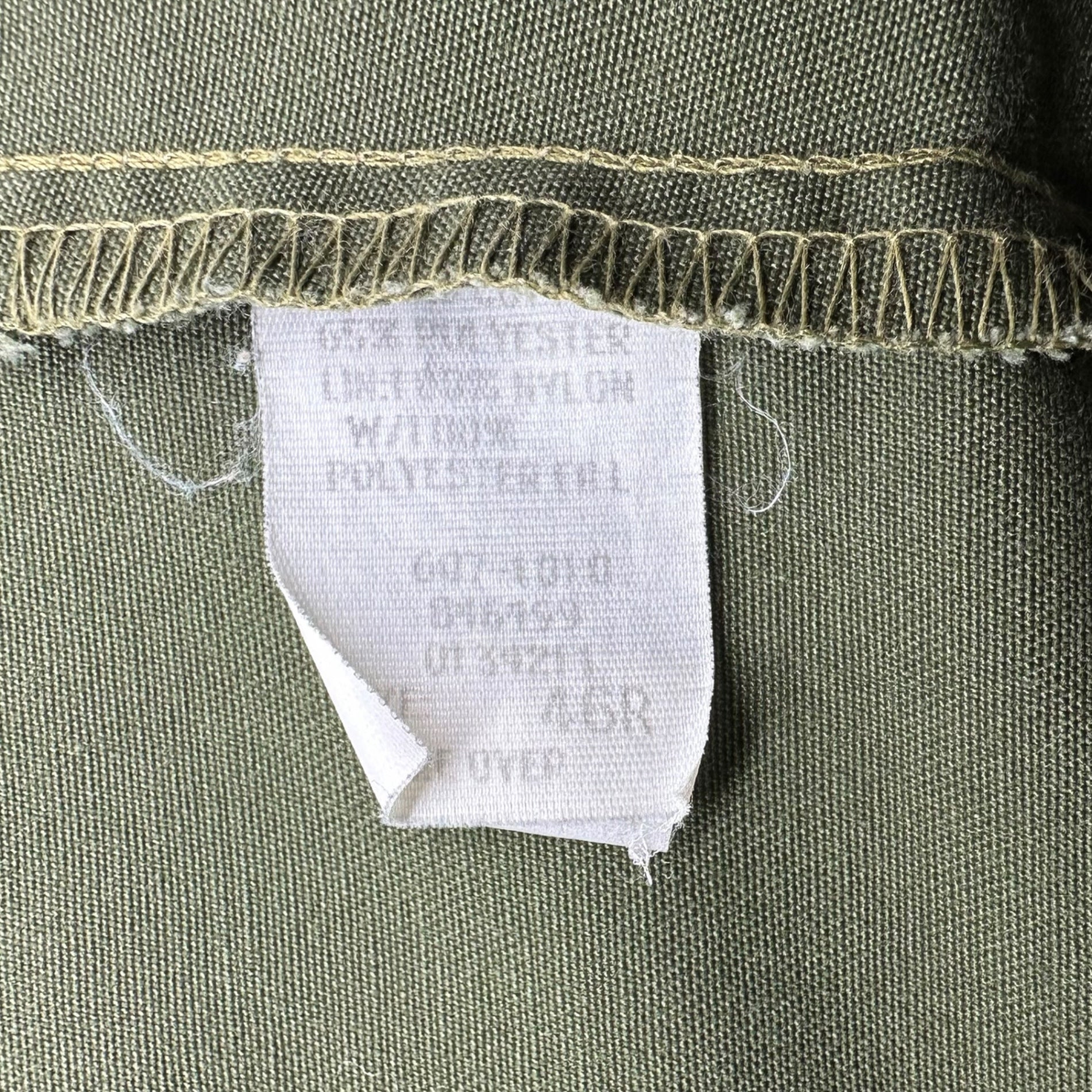 OSHKOSH(オシュコシュ) 70's ~ 80's USA made Military Jacket ミリタリー ジャケット 46R グリーン 70年代~80年代 IDEALジップ ブルゾン MCF - Faribaultワッペン