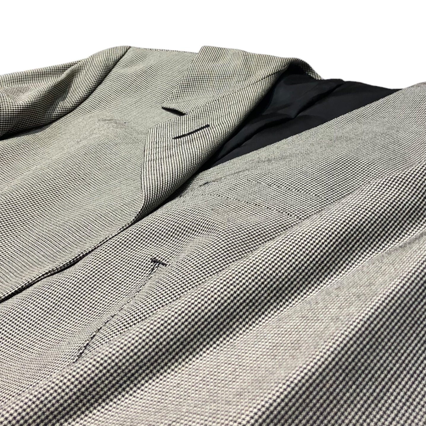 Jean Paul GAULTIER FEMME(ジャンポールゴルチエファム) 90's 3B stole design jacket 3B ストール デザイン ジャケット 40(L程度) グレー テーラード アーカイブ