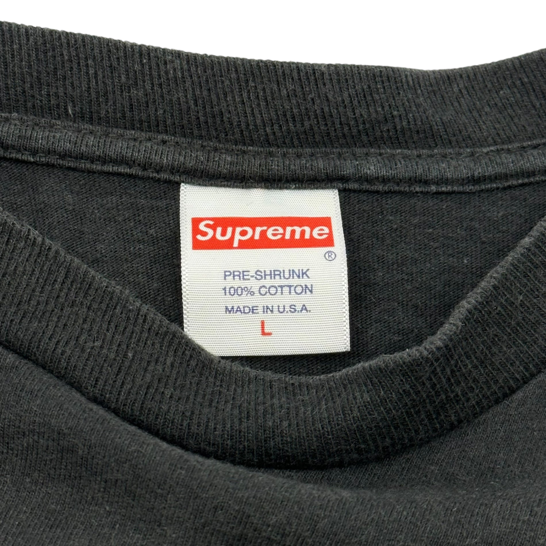 SUPREME(シュプリーム) 19AW Queen Tee トランプ クイーン プリント 半袖 Tシャツ L ブラック