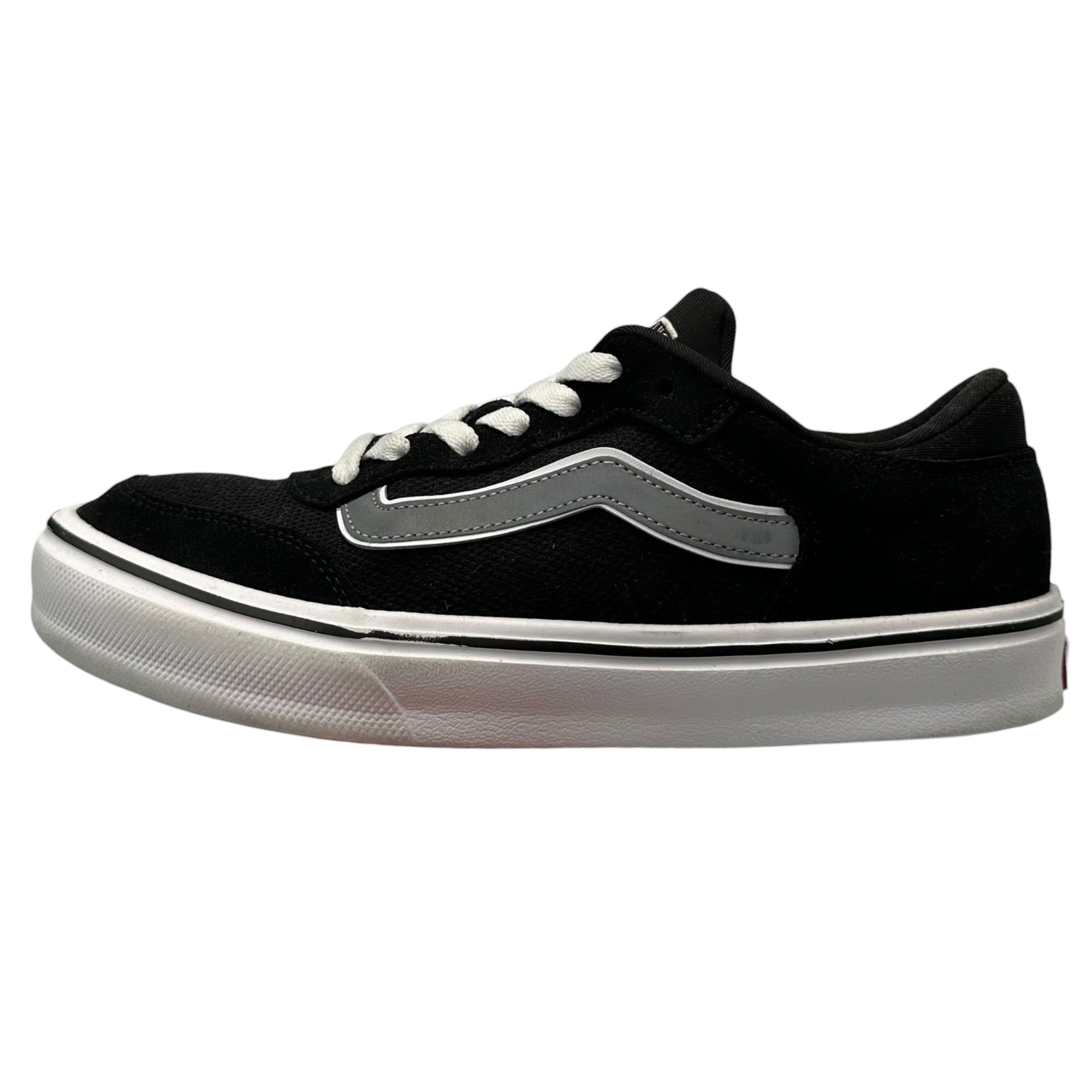 VANS(バンズ) SCLIPT Low-top sneakers スクリプト ローカット スニーカー V3854 662237-0004 27cm ブラック×ホワイト×シルバー