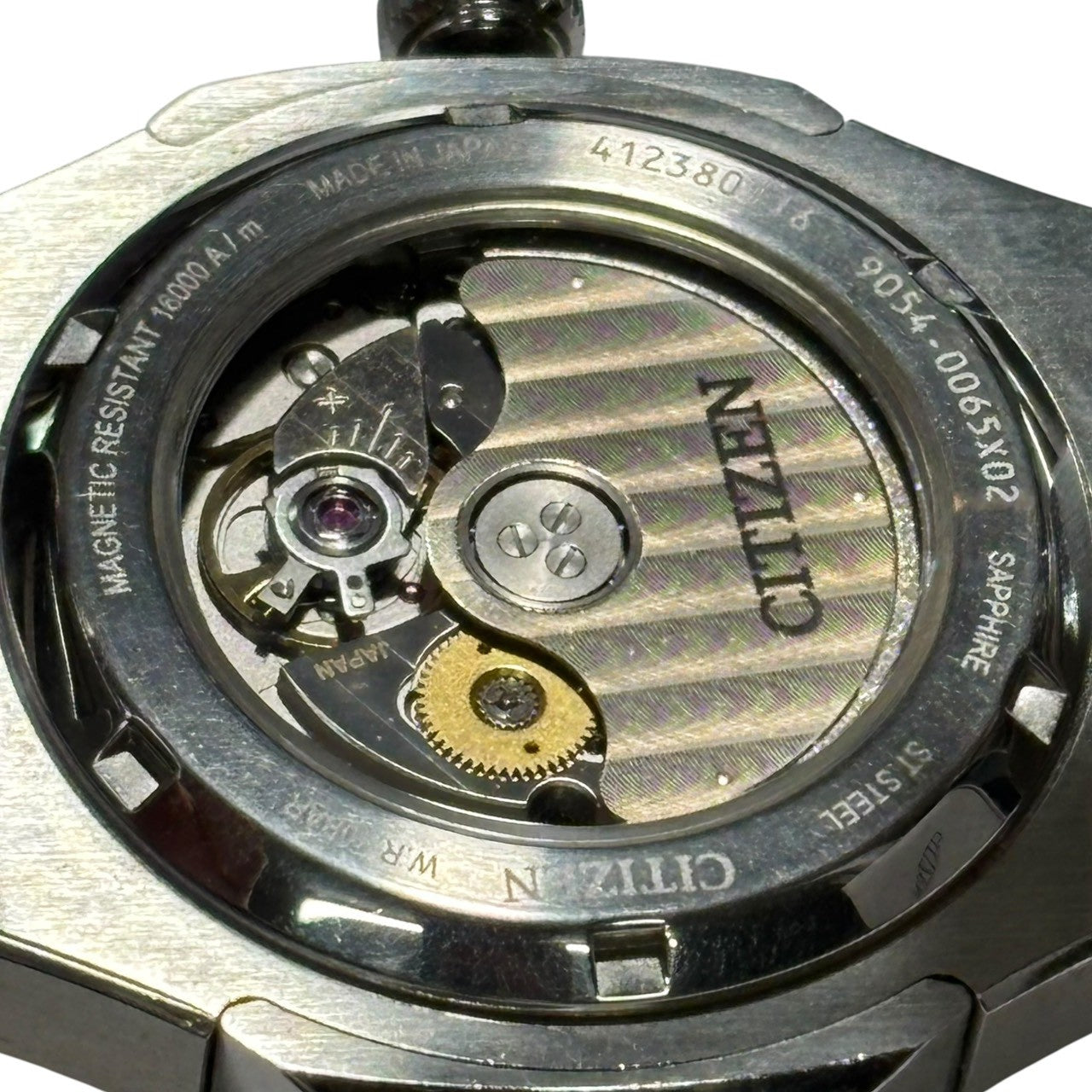 CITIZEN(シチズン) Series 8 シリーズ8 SS 自動巻 腕時計 9054-0065X02 文字盤 ブルー