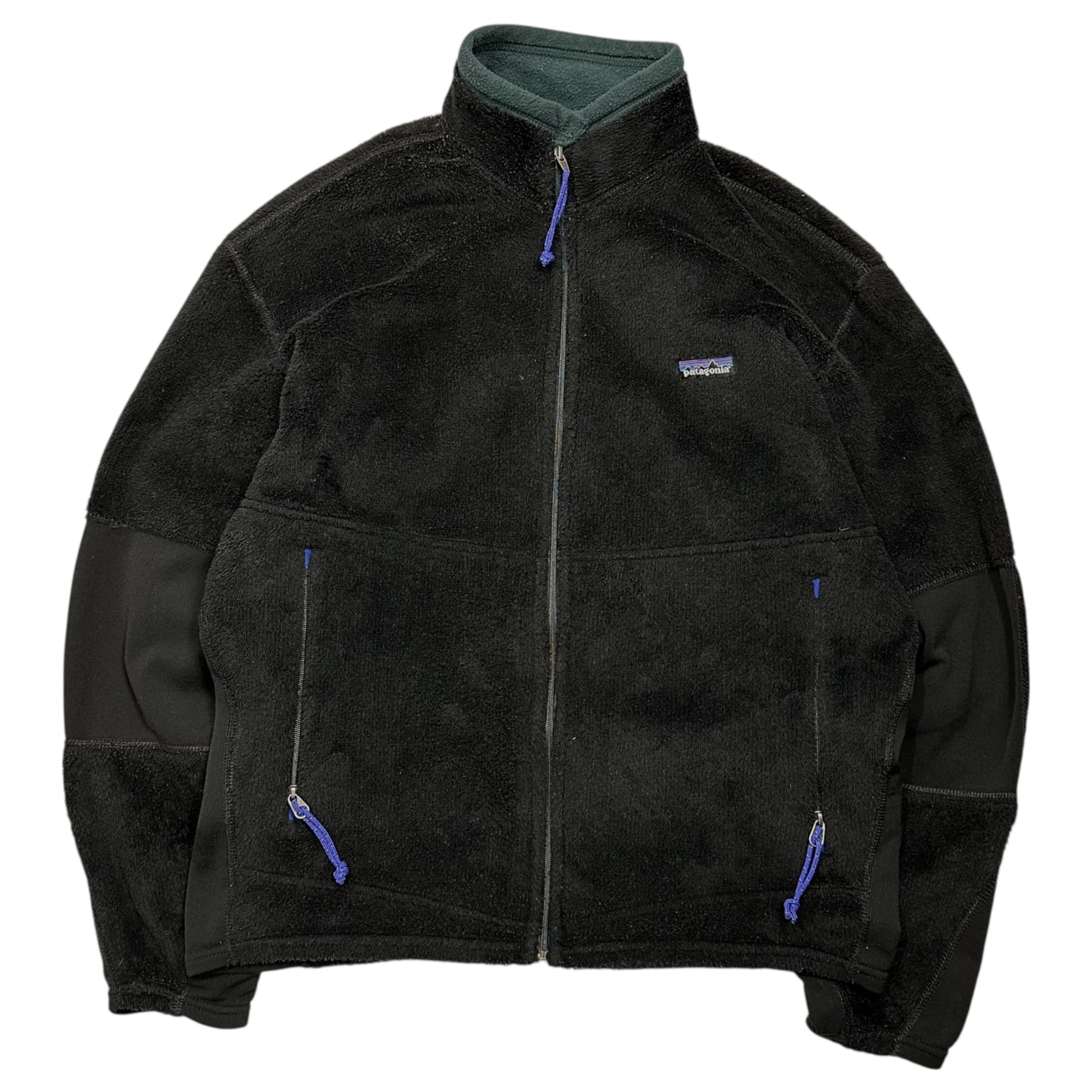 Patagonia(パタゴニア) 2000's R2 Fleece Zip-Up Jacket フリース ジップアップ ジャケット STY:25130 M ブラック 2000年製造 00's