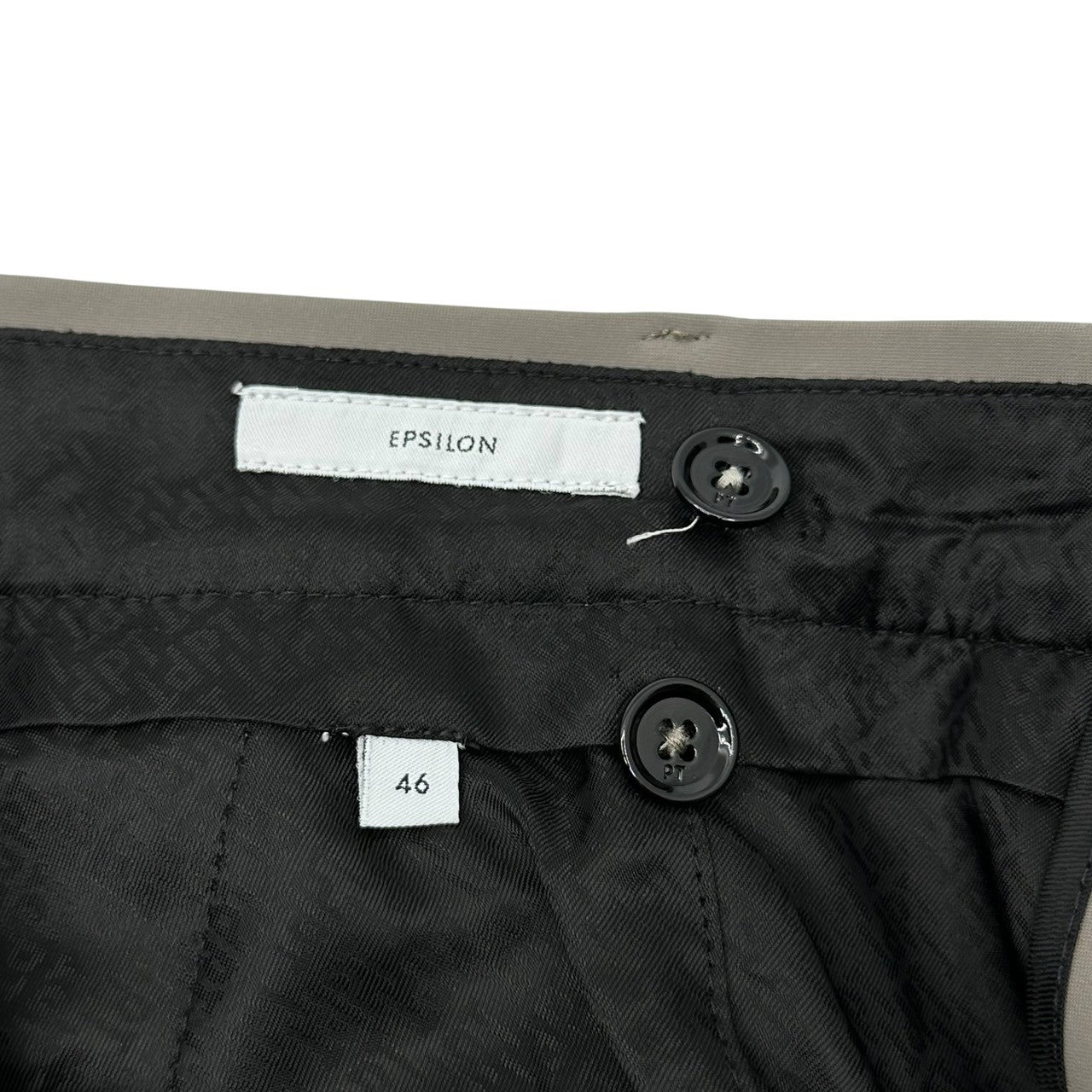 PT TORINO(ピーティートリノ) Casual Stretch Slacks カジュアル ストレッチ スラックス CO ASEPZ10KLT 46(S) ベージュ 参考定価43,000円+税