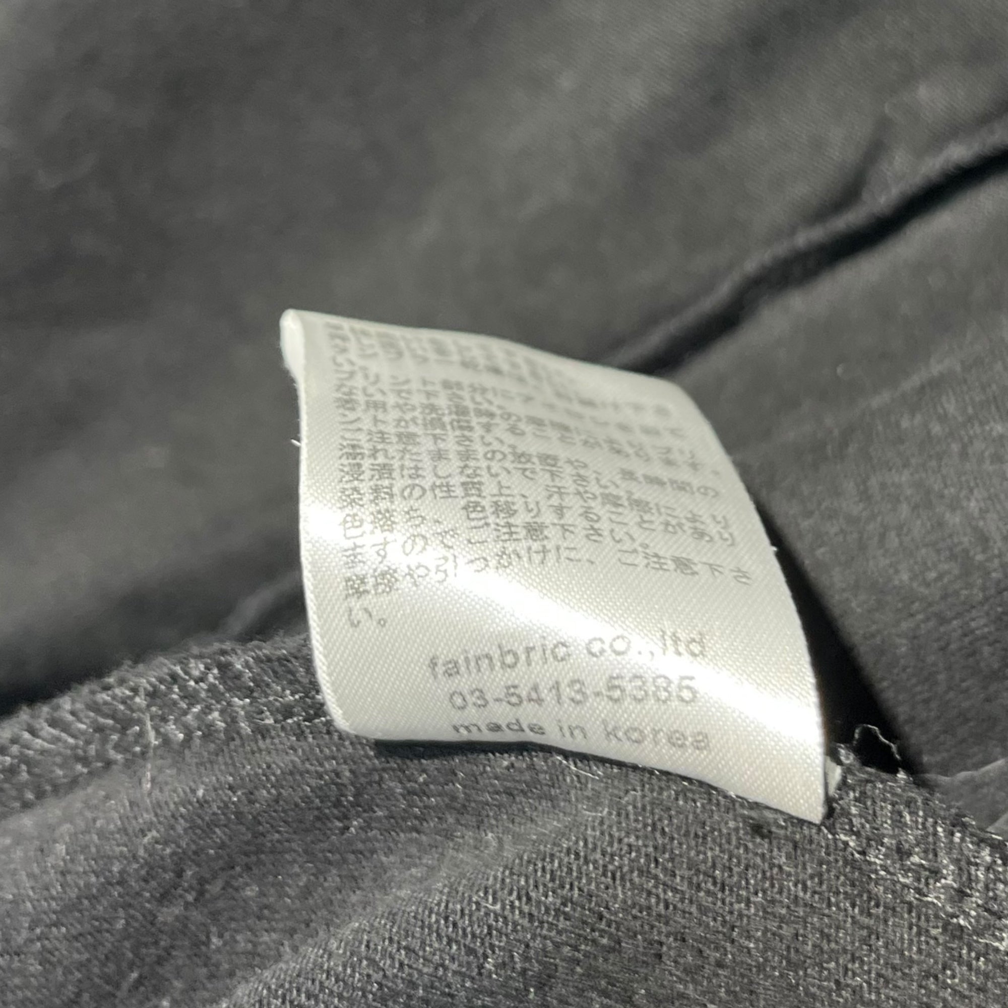 WHITELAND(ホワイトランド) 19SS 2 BIG pocket cotton best 2 ビッグ ポケット コットン ベスト 19S-BSN383-WL FREE ブラック LHP取り扱い