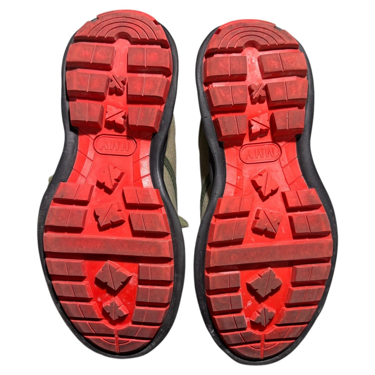 Maison MIHARA YASUHIRO×NIGEL CABOURN(メゾンミハラヤスヒロ×ナイジェルケーボン) COMBAT SHOES コンバット スニーカー C04FW704 42(26.5cm~27cm程度) オリーブ ローカット スニーカー