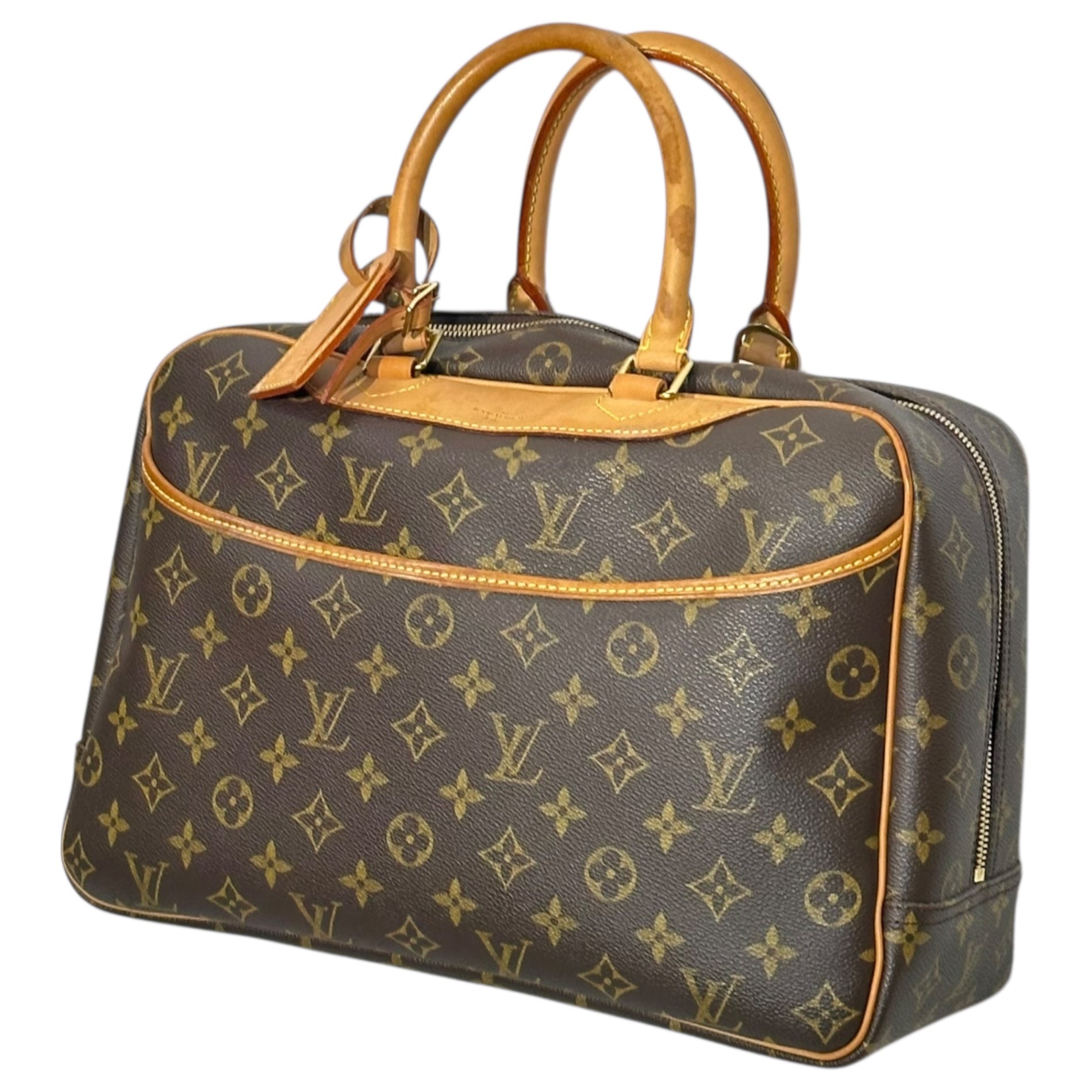 LOUIS VUITTON(ルイヴィトン) Deauville - Monogram ドーヴィル - モノグラム M47270 ブラウン 化粧品 ハンド バッグ ボストン MB0032