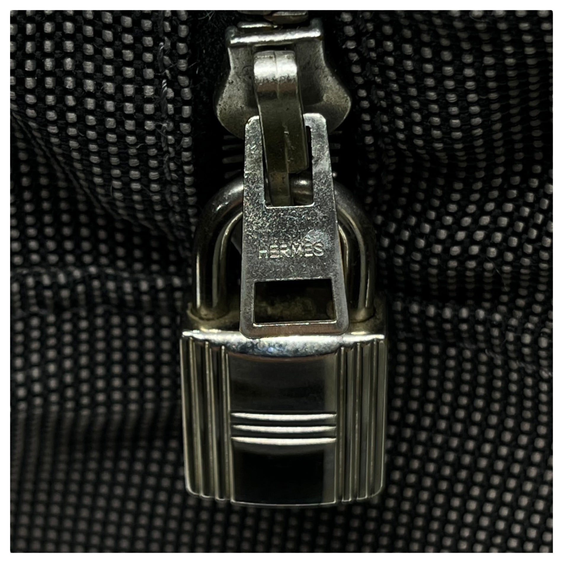 HERMES(エルメス) Her Line Ad PM ールライン サック アド PM グレー リュックサック バックパック キャンバス バッグ