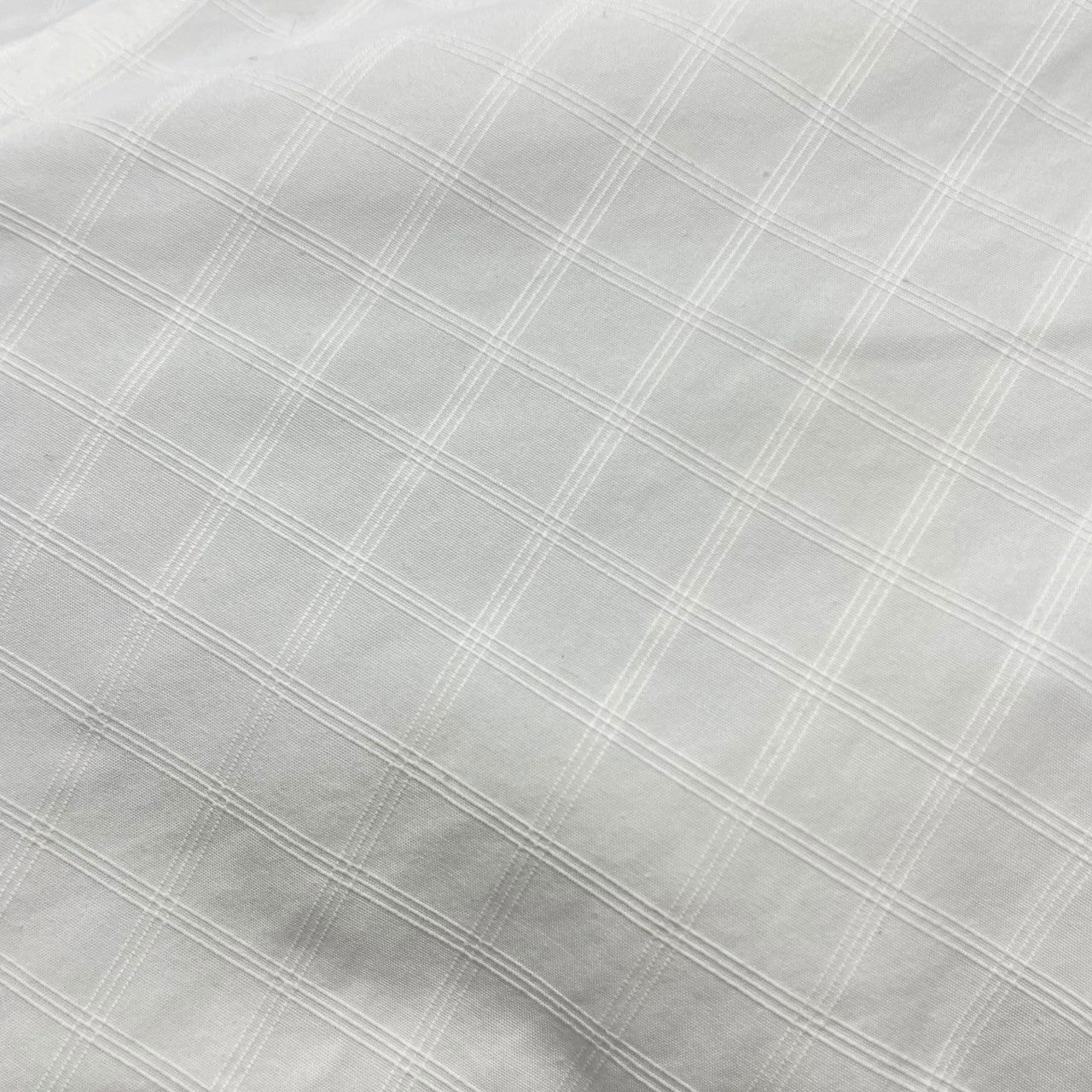 POLO RALPH LAUREN(ポロラルフローレン) 90's CURHAM checked oversized shirt チェック オーバーサイズ シャツ 15 1/2(L程度) ホワイト ポニー無し