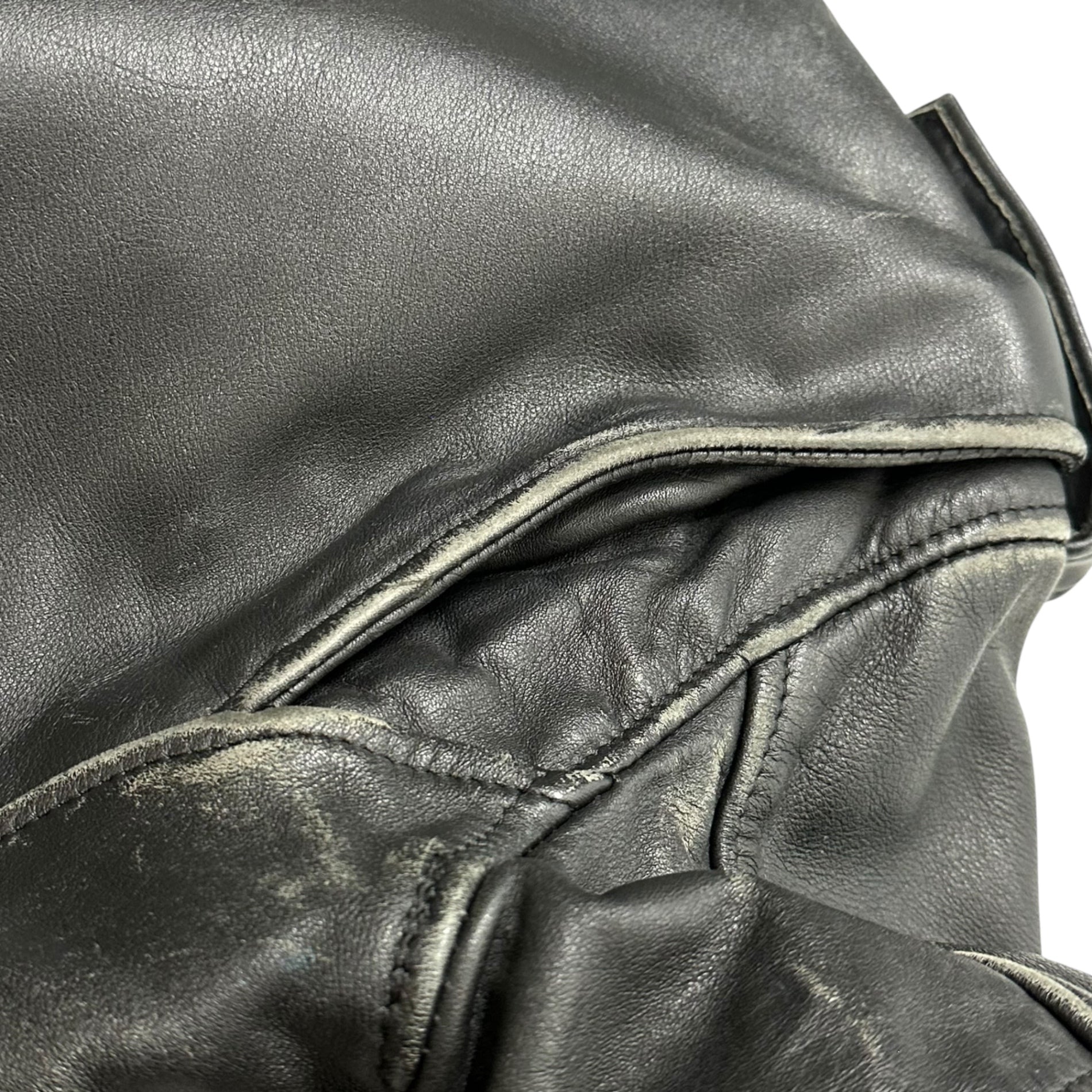 HARLEY DAVIDSON(ハーレーダビッドソン) Double Riders Jacket ダブル ライダース ジャケット 38(M程度) ブラック レザー