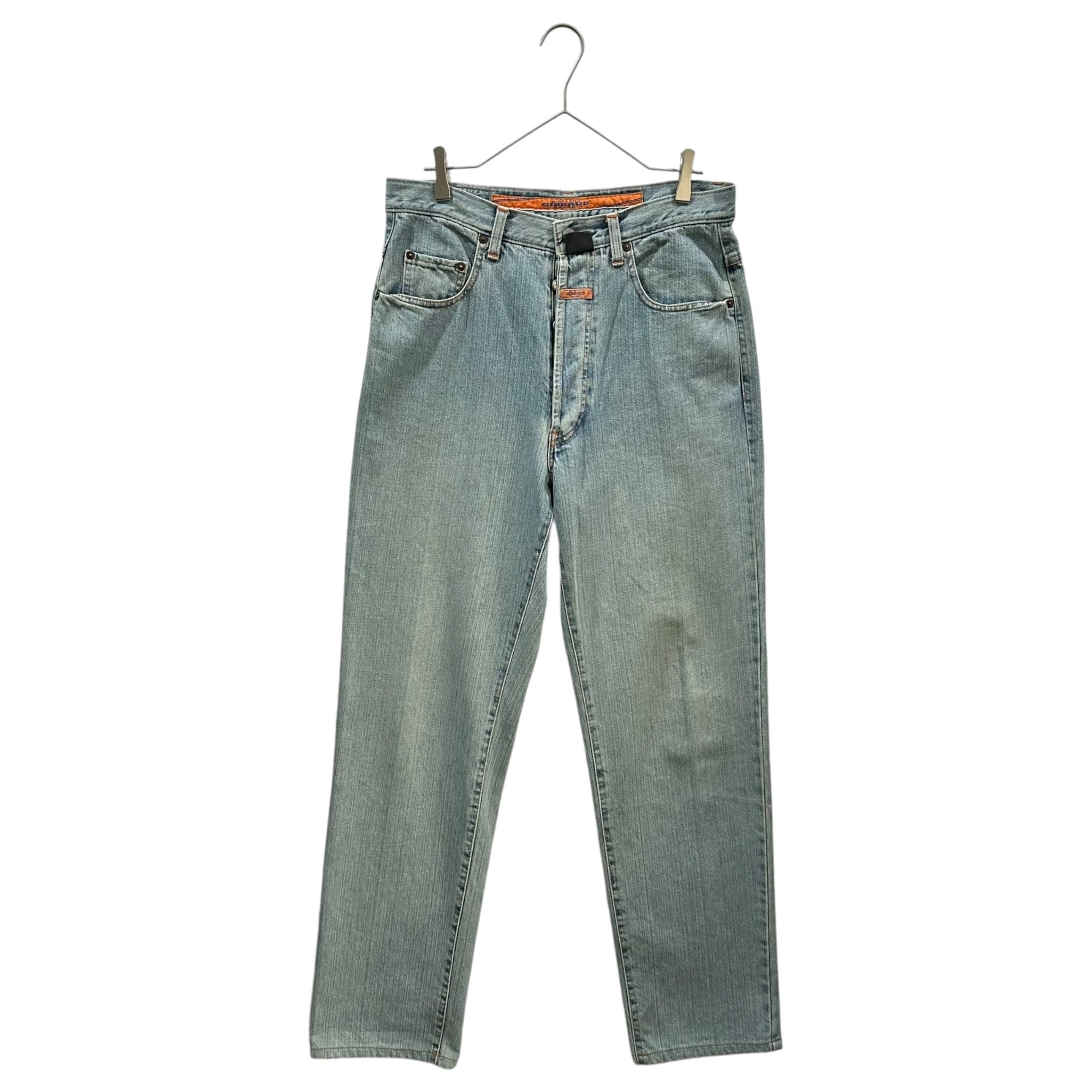 MARITHE FRANCOIS GIRBAUD(マリテフランソワジルボー) 90's Straight-Leg Denim Pants ストレート デニム パンツ L ライトインディゴ 90年代