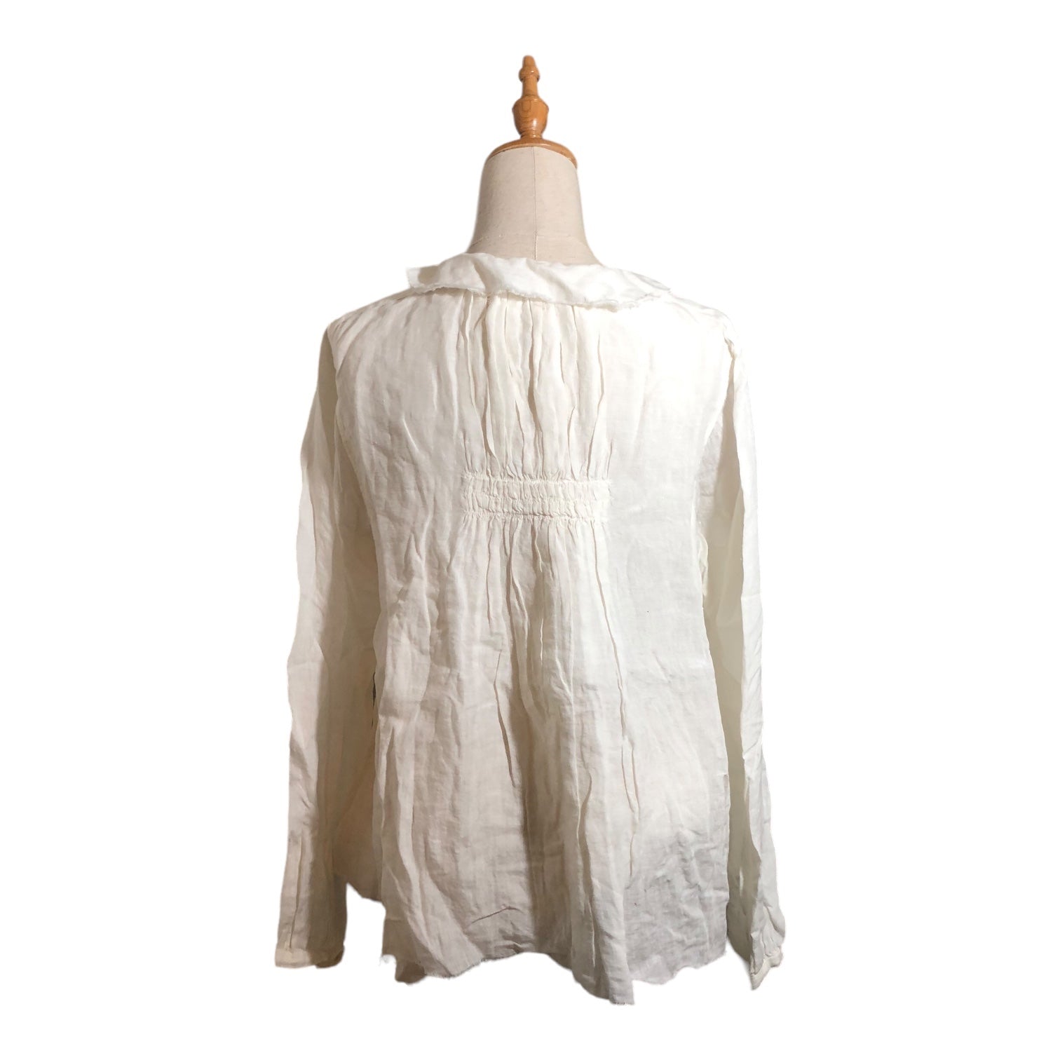 Vlas Blomme(ヴラスブラム) gathered dress ギャザー ワンピース FREE オフホワイト