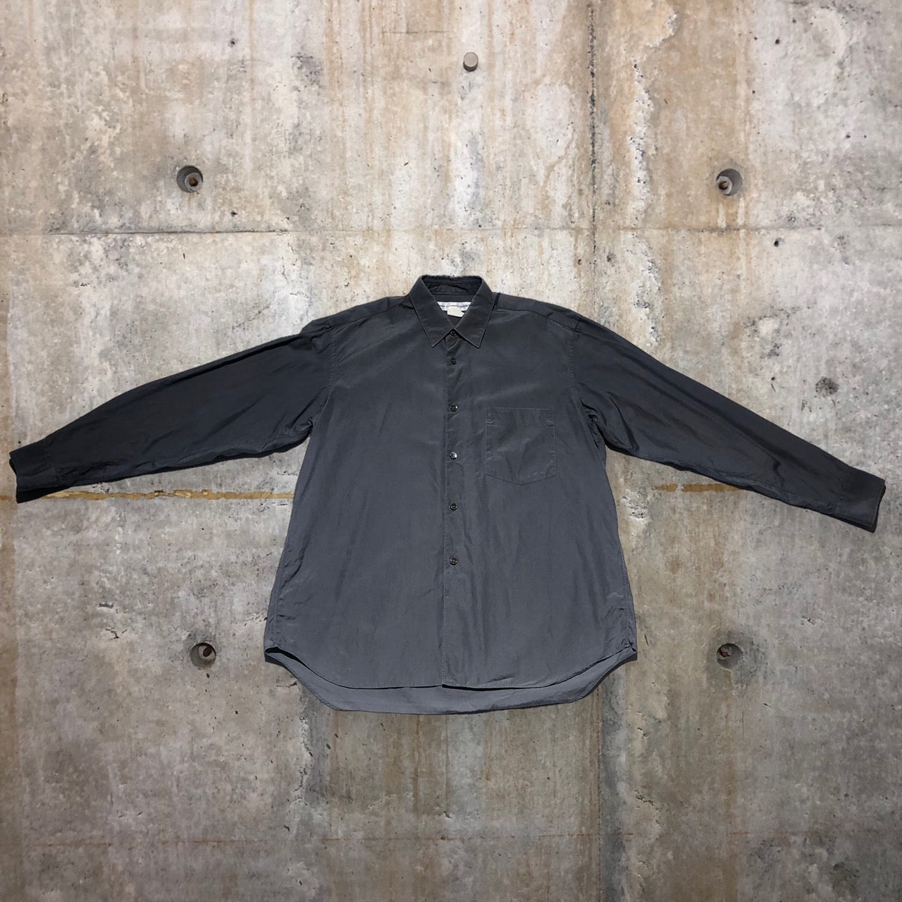 COMME des GARCONS SHIRT(コムデギャルソンシャツ) レギュラーカラーシャツ CDGS1PL XS グレー