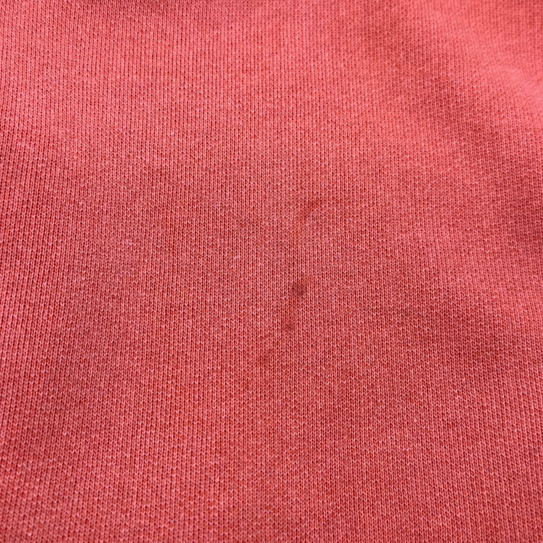 AVIREX(アヴィレックス) 90's Italy made Half Button Sweatshirt イタリア製 ハーフ ボタン スウェット 表記無(L程度) オレンジ 90年代