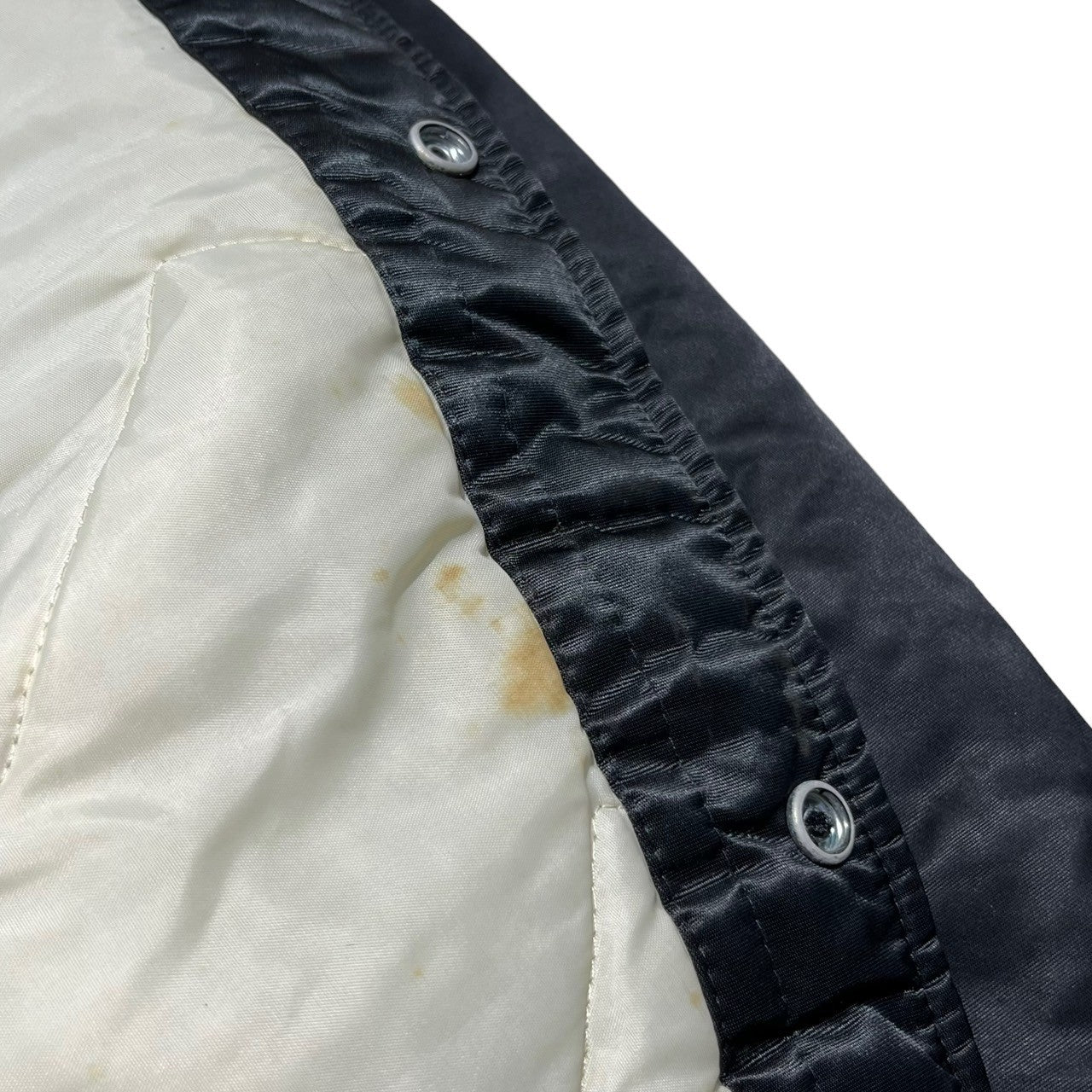 STARTER(スターター) white sox stadium jacket ホワイトソックス スタジャン L ブラック×ホワイト