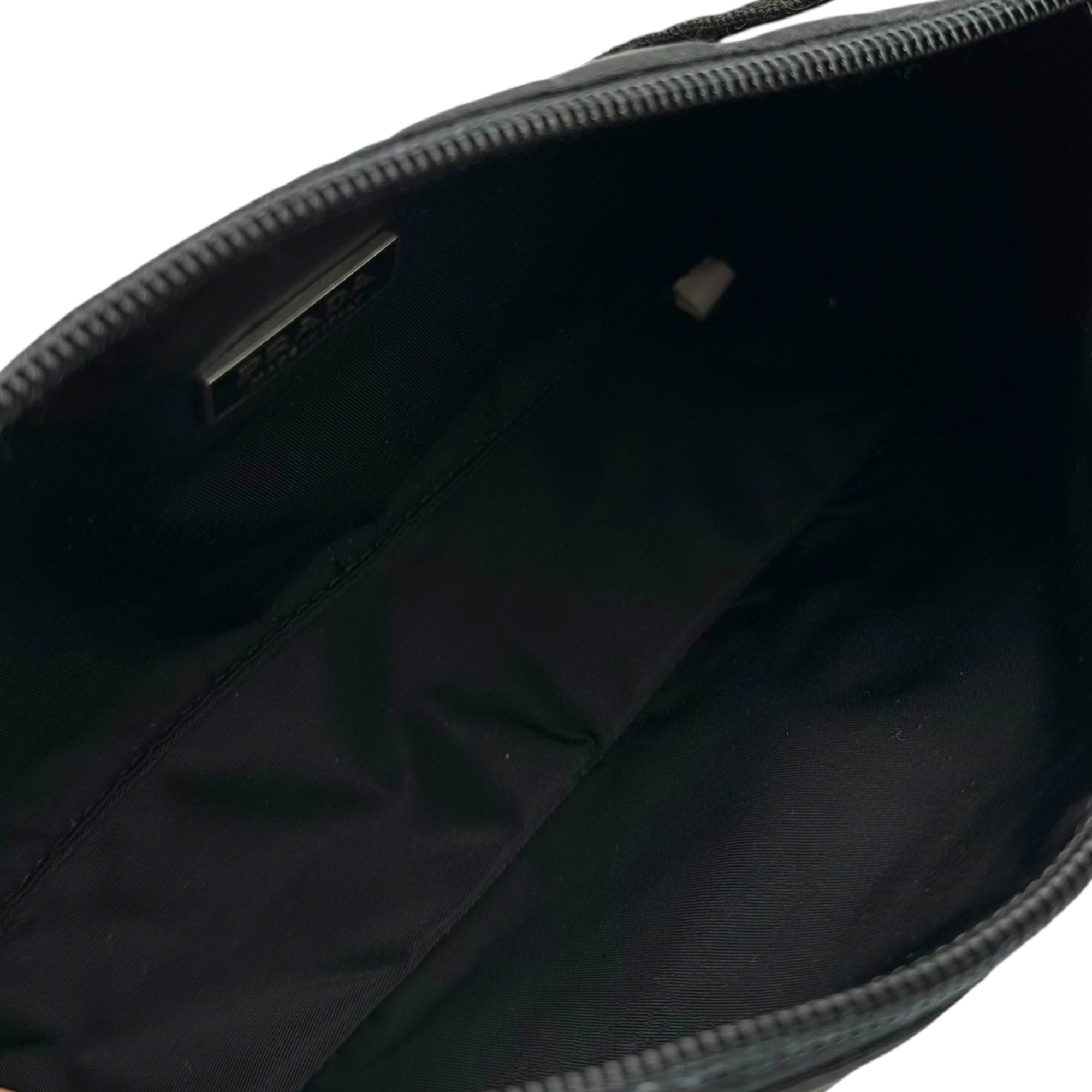 PRADA(プラダ) Accessory Pouch Mini Handbag アクセサリー ポーチ ミニ ハンド バッグ ブラック