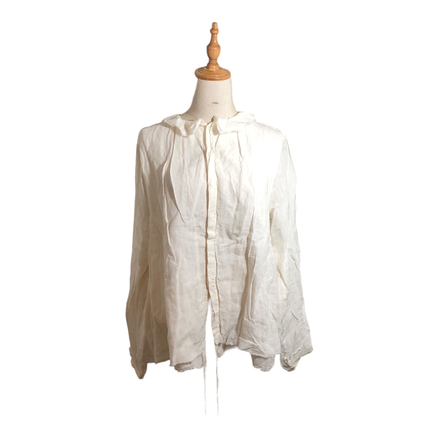 Vlas Blomme(ヴラスブラム) gathered dress ギャザー ワンピース FREE オフホワイト