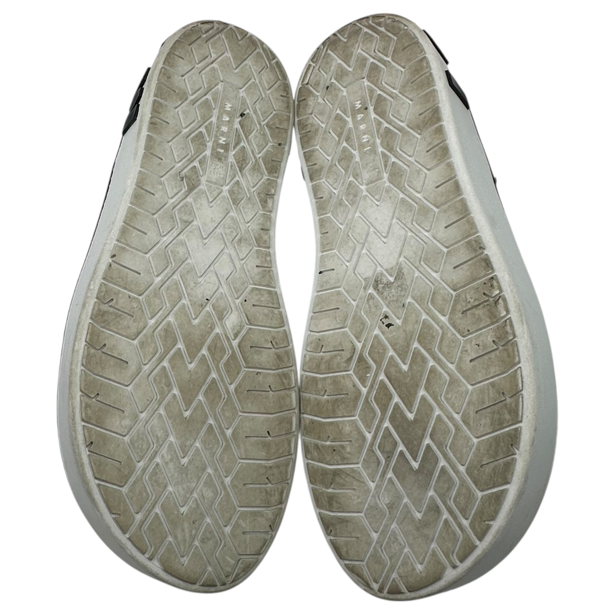 MARNI×carhartt WIP(マルニ×カーハート) SLIP-ON SNEAKERS スリッポン 厚底 スニーカー SNZU013103 42(約27cm程度) グリーン×ホワイト コラボ