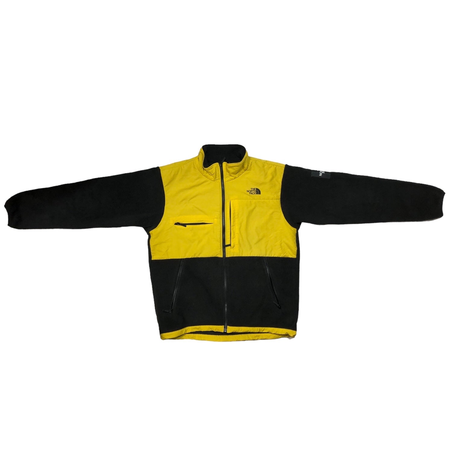 THE NORTH FACE(ノースフェイス) DENALI JACKET デナリ ジャケット NA71831 XL イエロー×ブラック フリース ジャケット